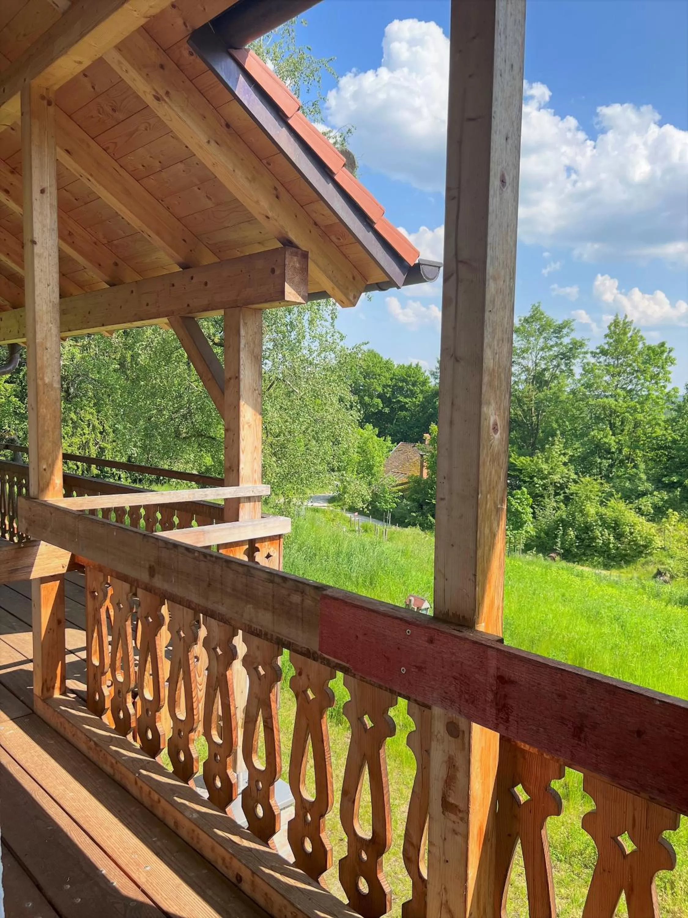 Balcony/Terrace in Sunhill Appartments, klimatisiert