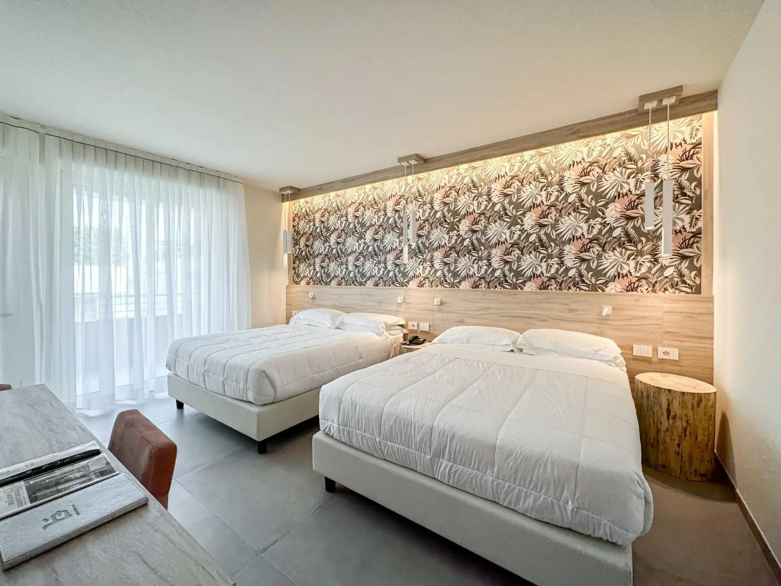 King Room with Pool View in Bellettini Hotel King Room with Pool View in Bellettini Hotel