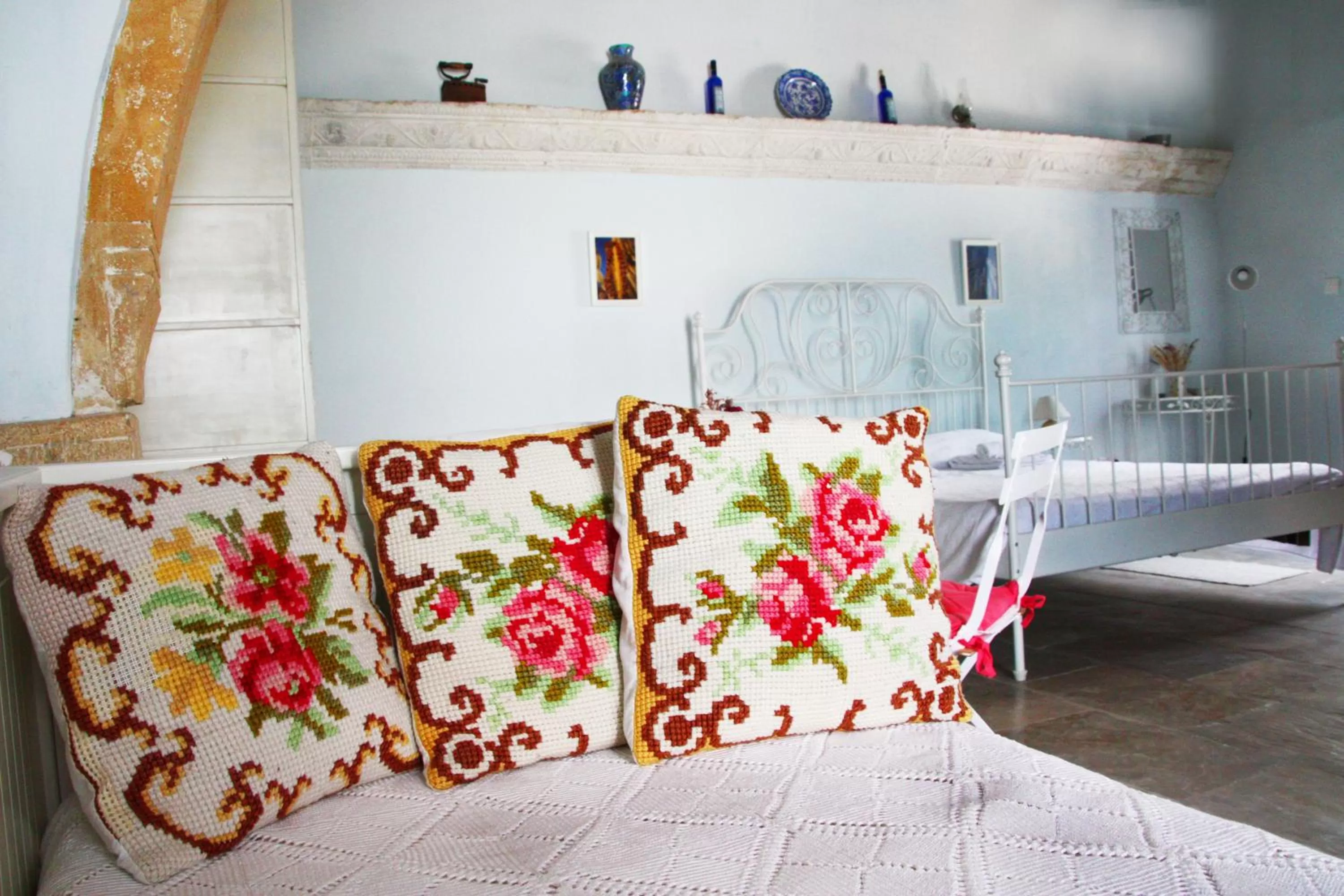 Bedroom, Bed in Aperanti Agrotourism