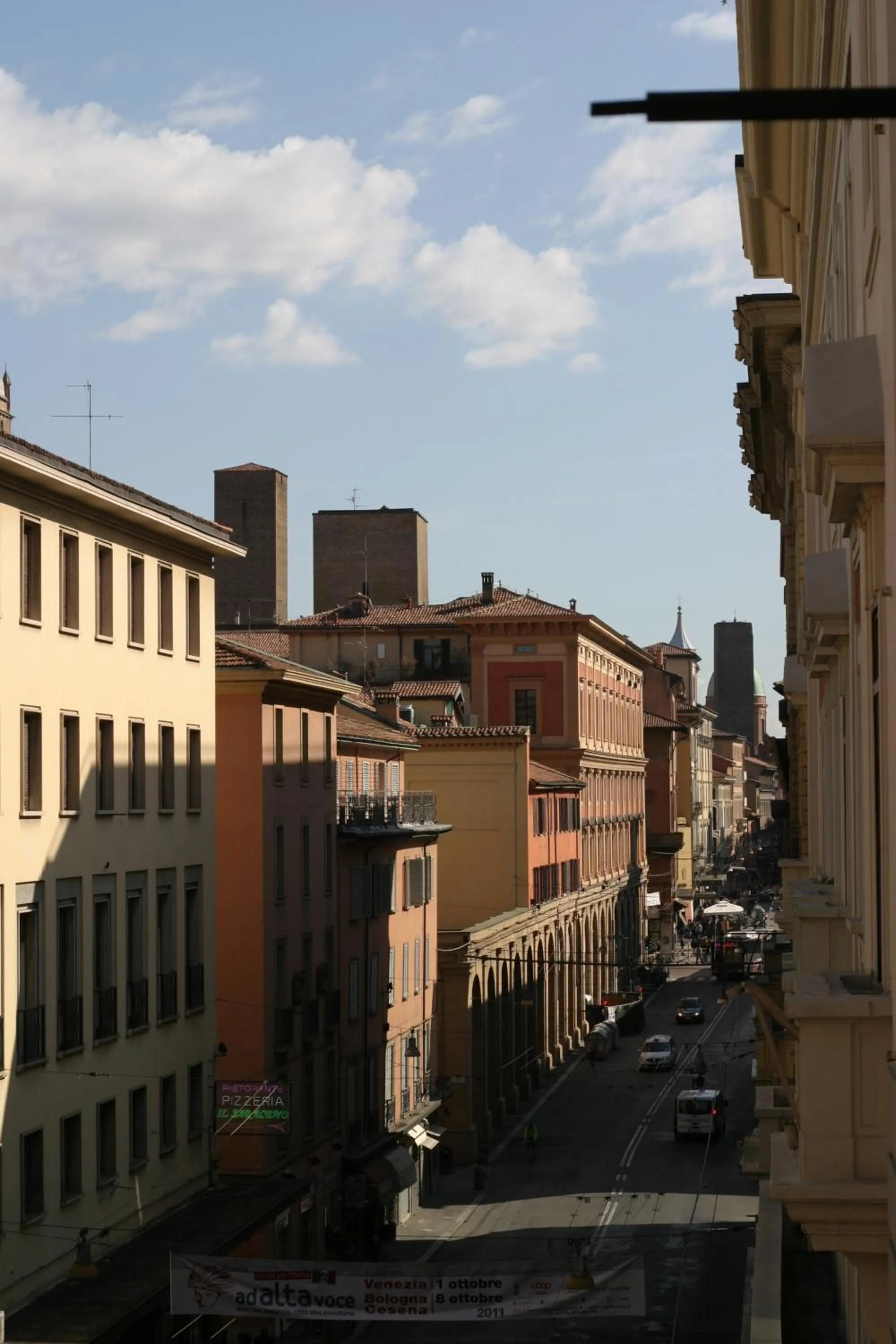 Bird's eye view in Hotel Panorama Bologna Centro