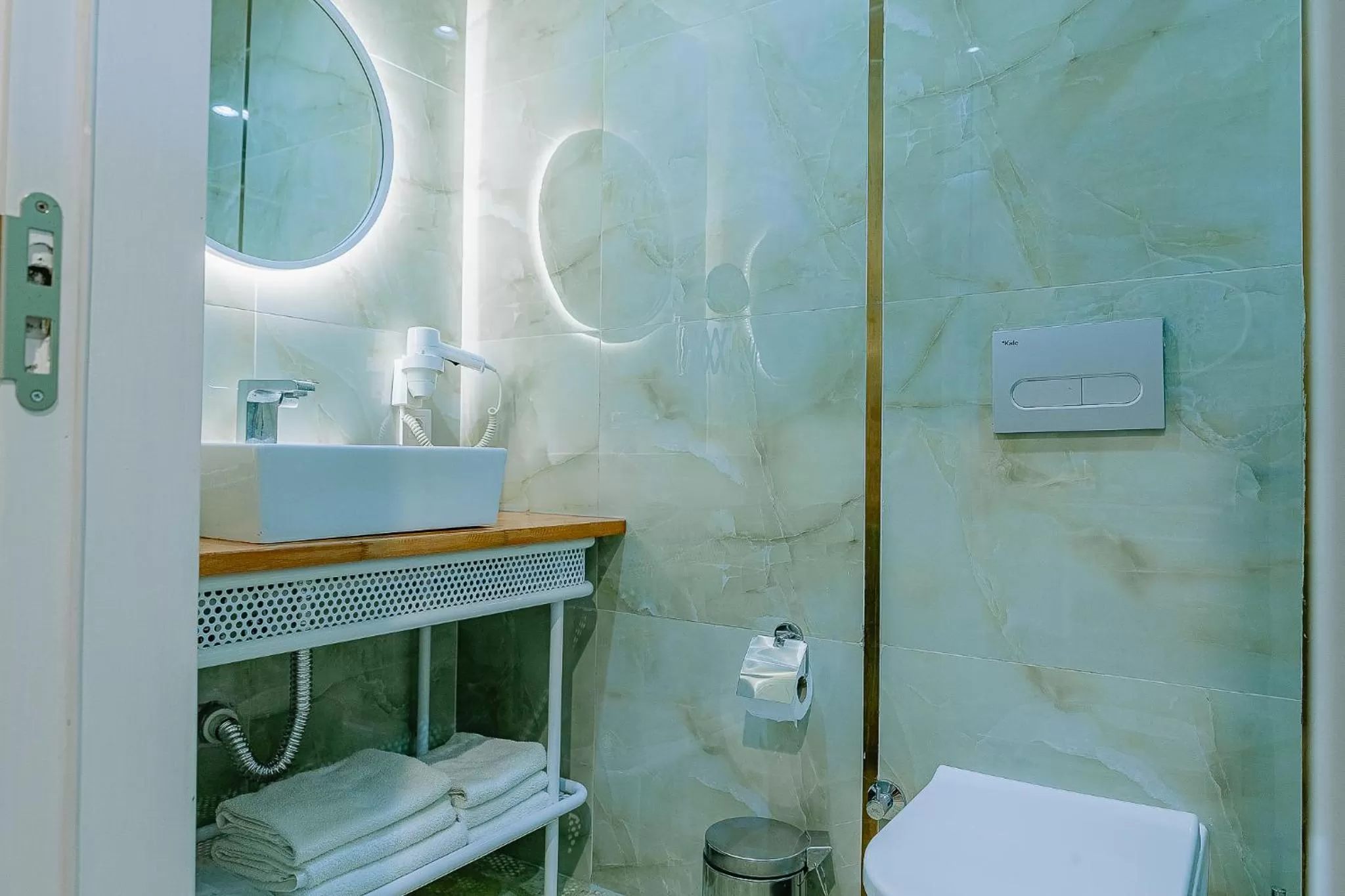 Bathroom in The Wilson Galata Hotel