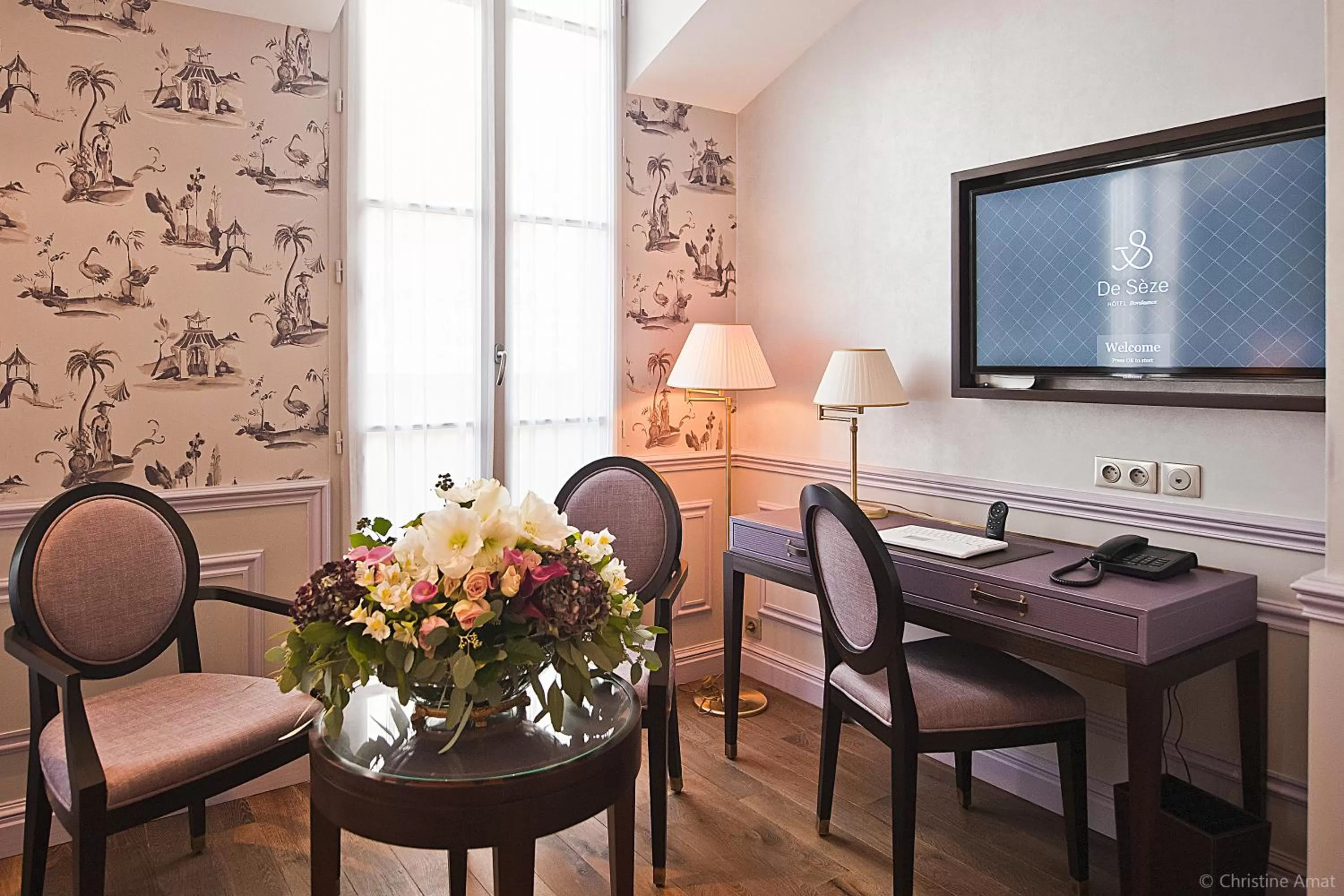 TV and multimedia in Hôtel de Sèze & Spa Bordeaux Centre