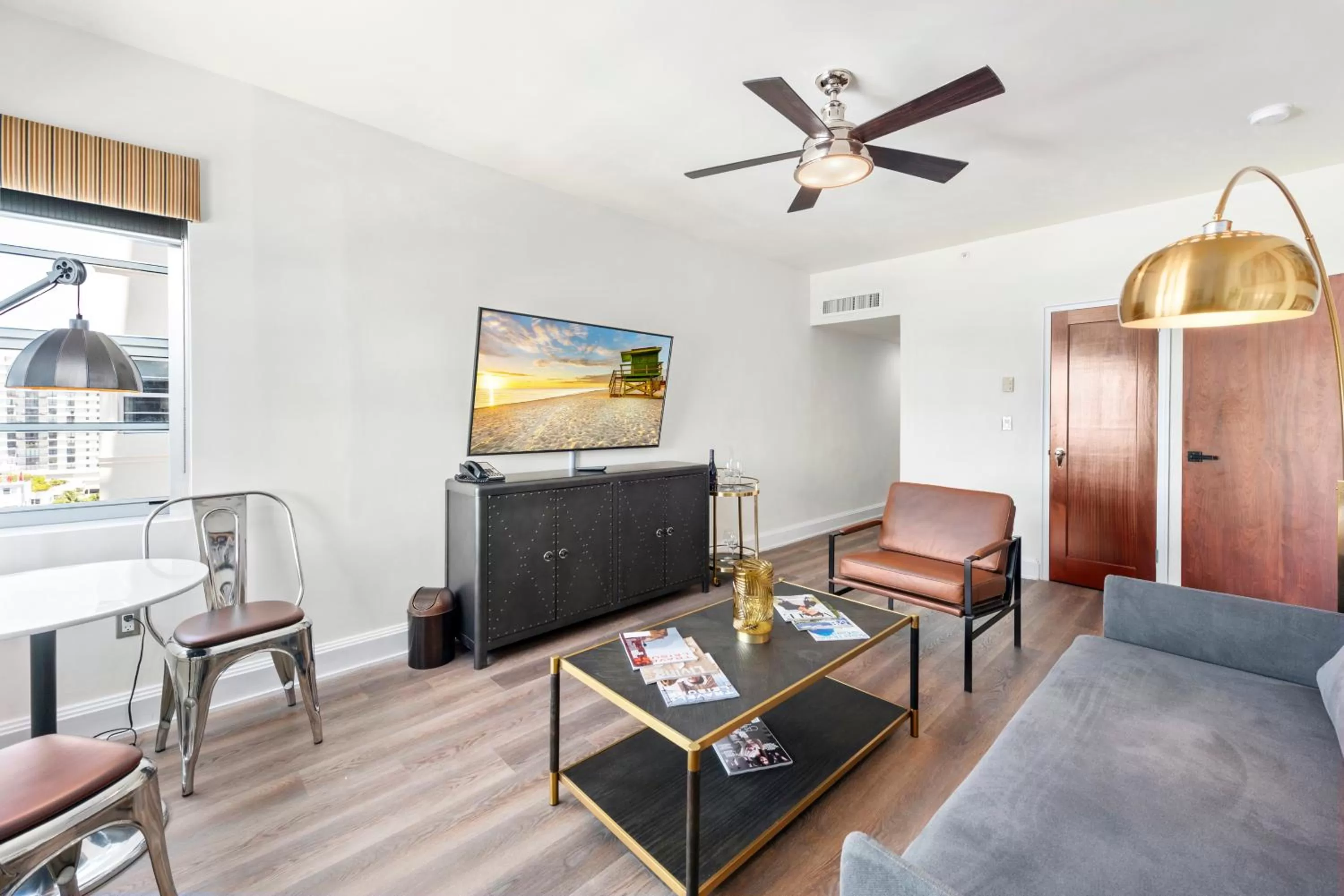 Living room in National Hotel, An Adult Only Oceanfront Resort