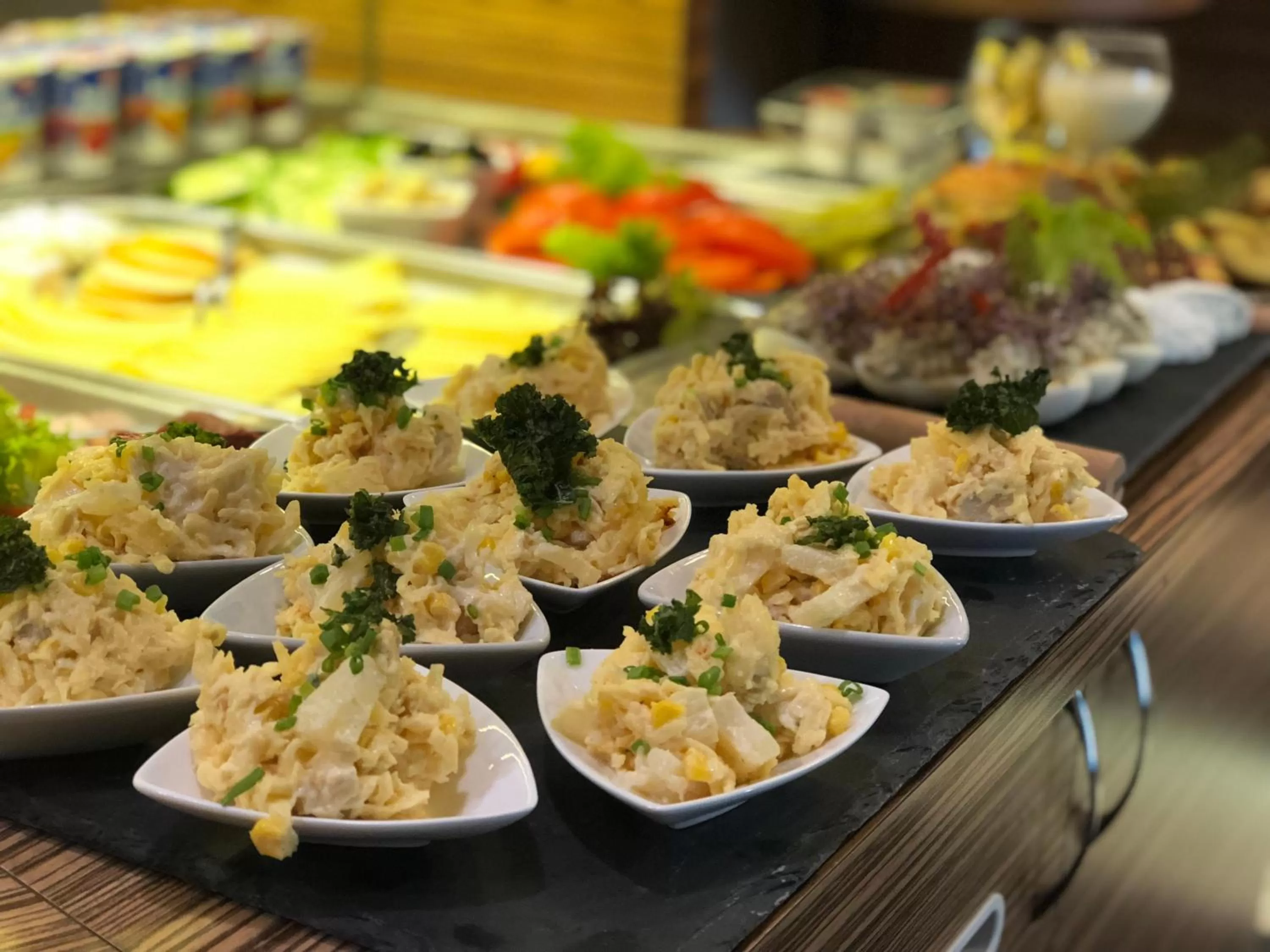 Buffet breakfast in Hotel Ines