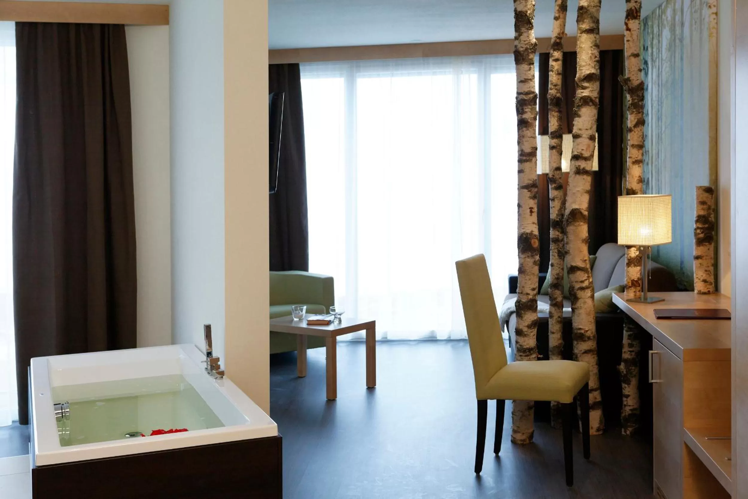 Decorative detail in Hotel Amaten