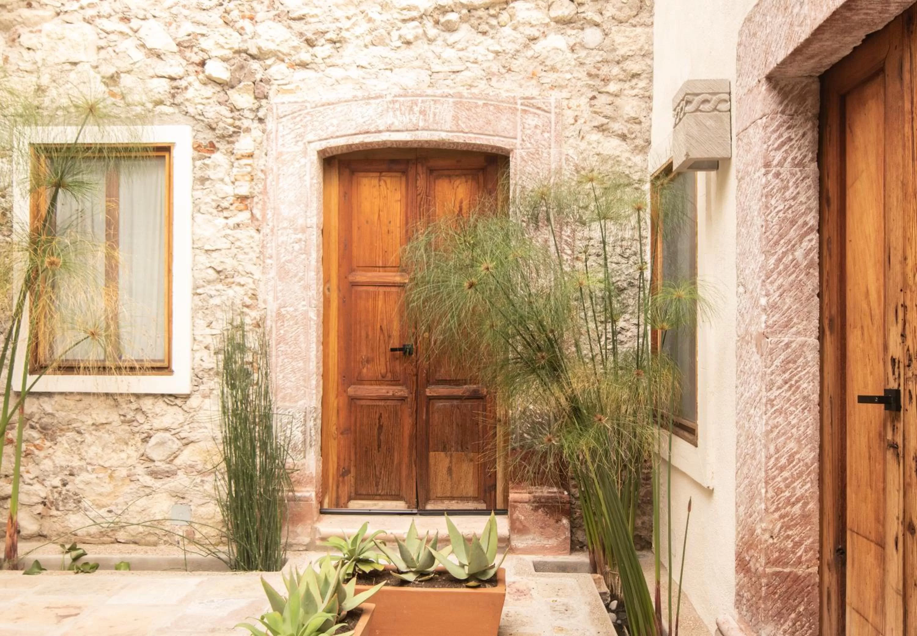 Patio in Orchid House San Miguel de Allende
