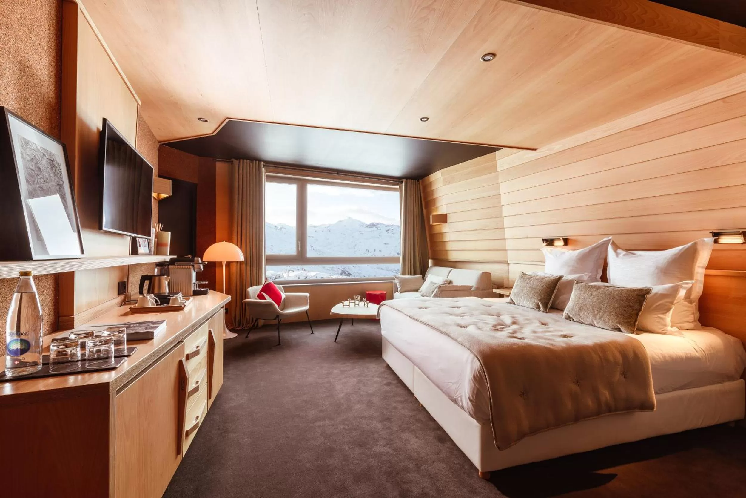 TV and multimedia, Bed in Altapura Hôtel & Spa Val Thorens