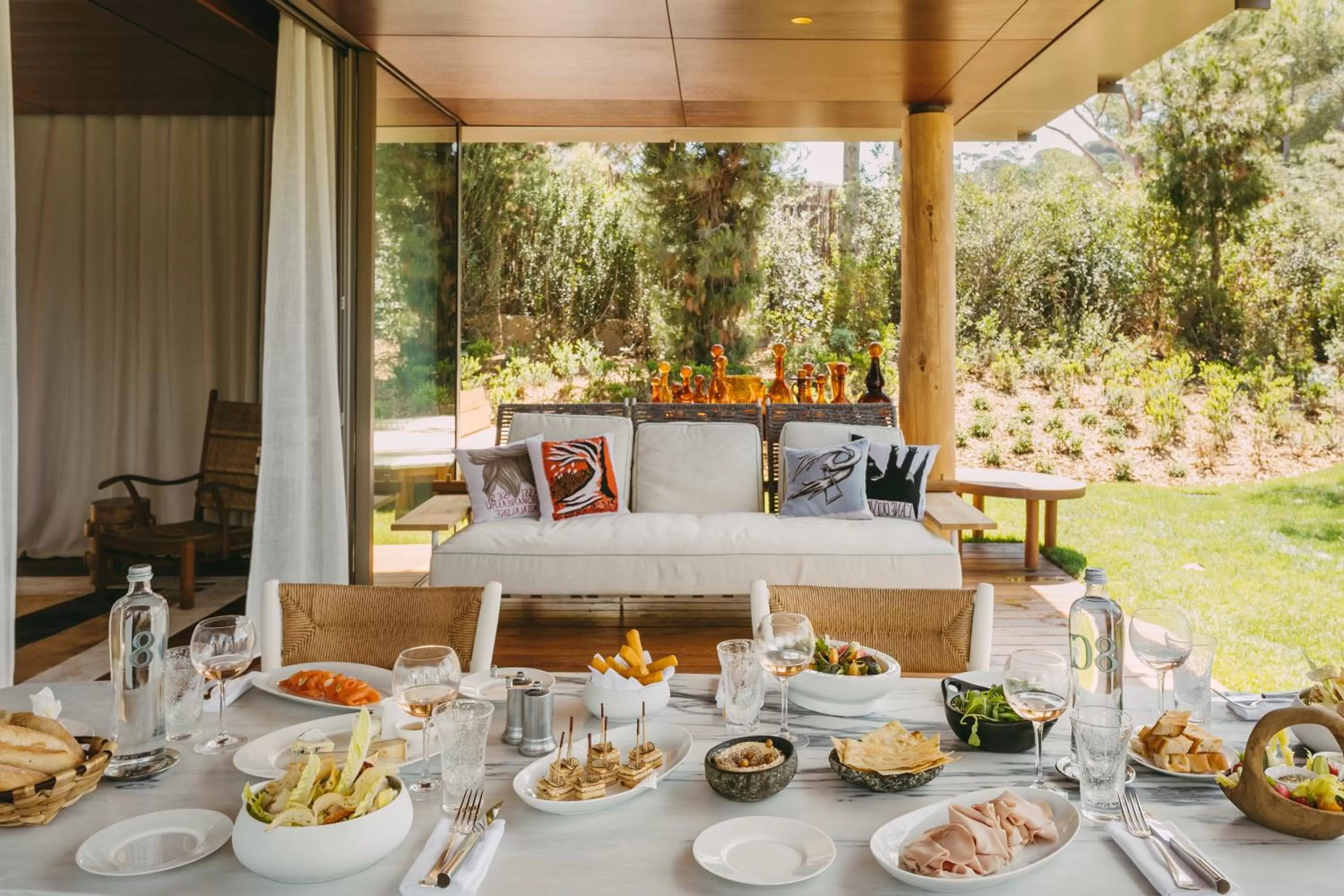 Patio in Lily of the Valley