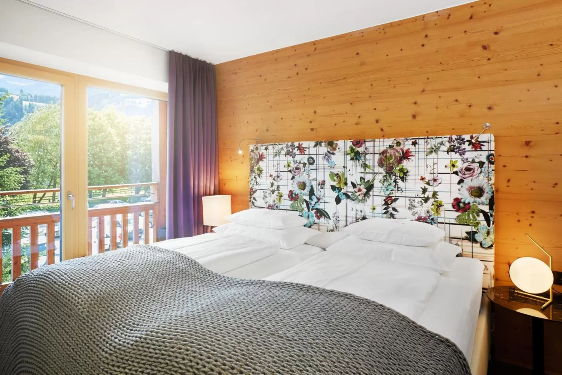 Bed in Small Luxury Hotel of the World - DasPosthotel