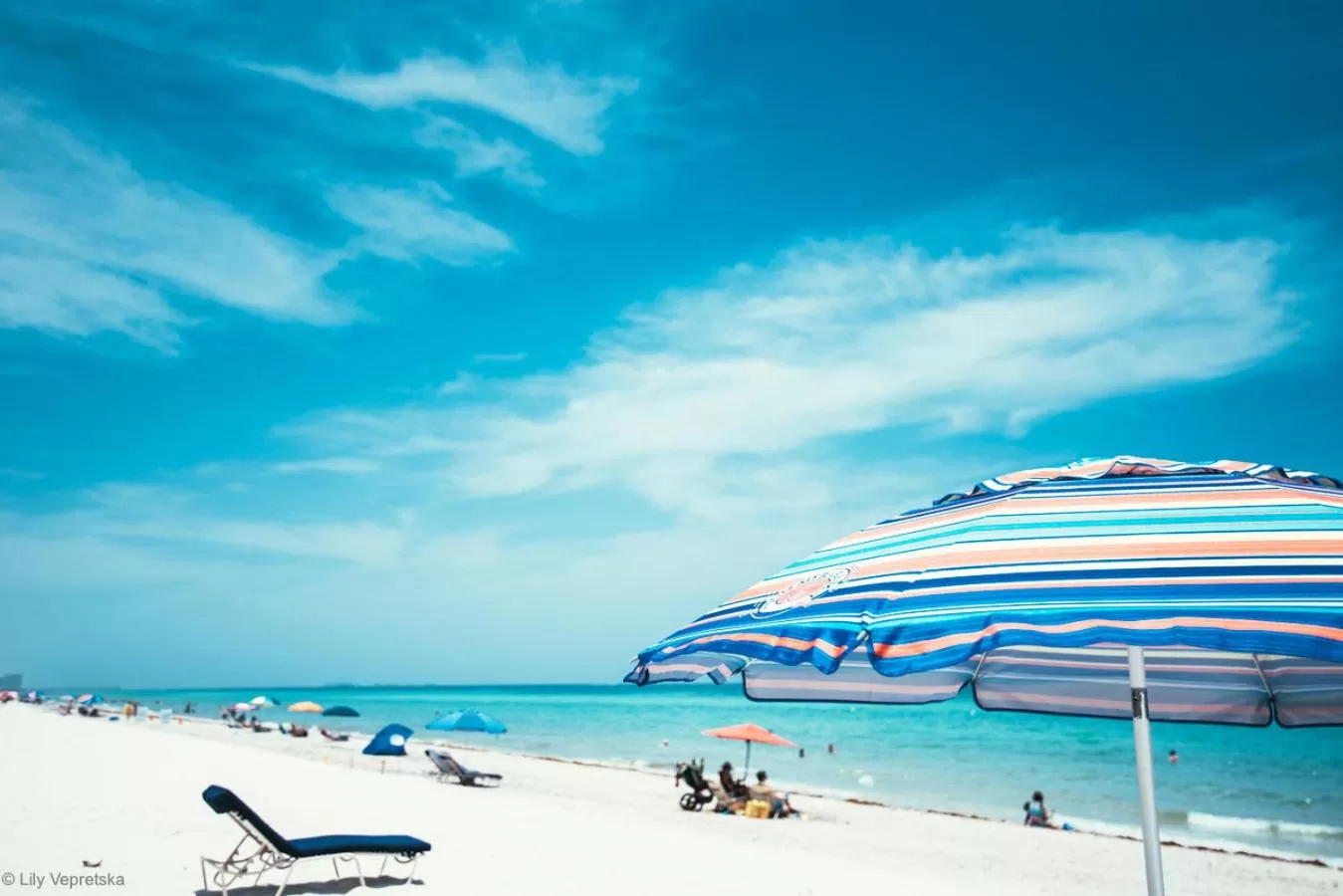 People in Ocean Drive Villas