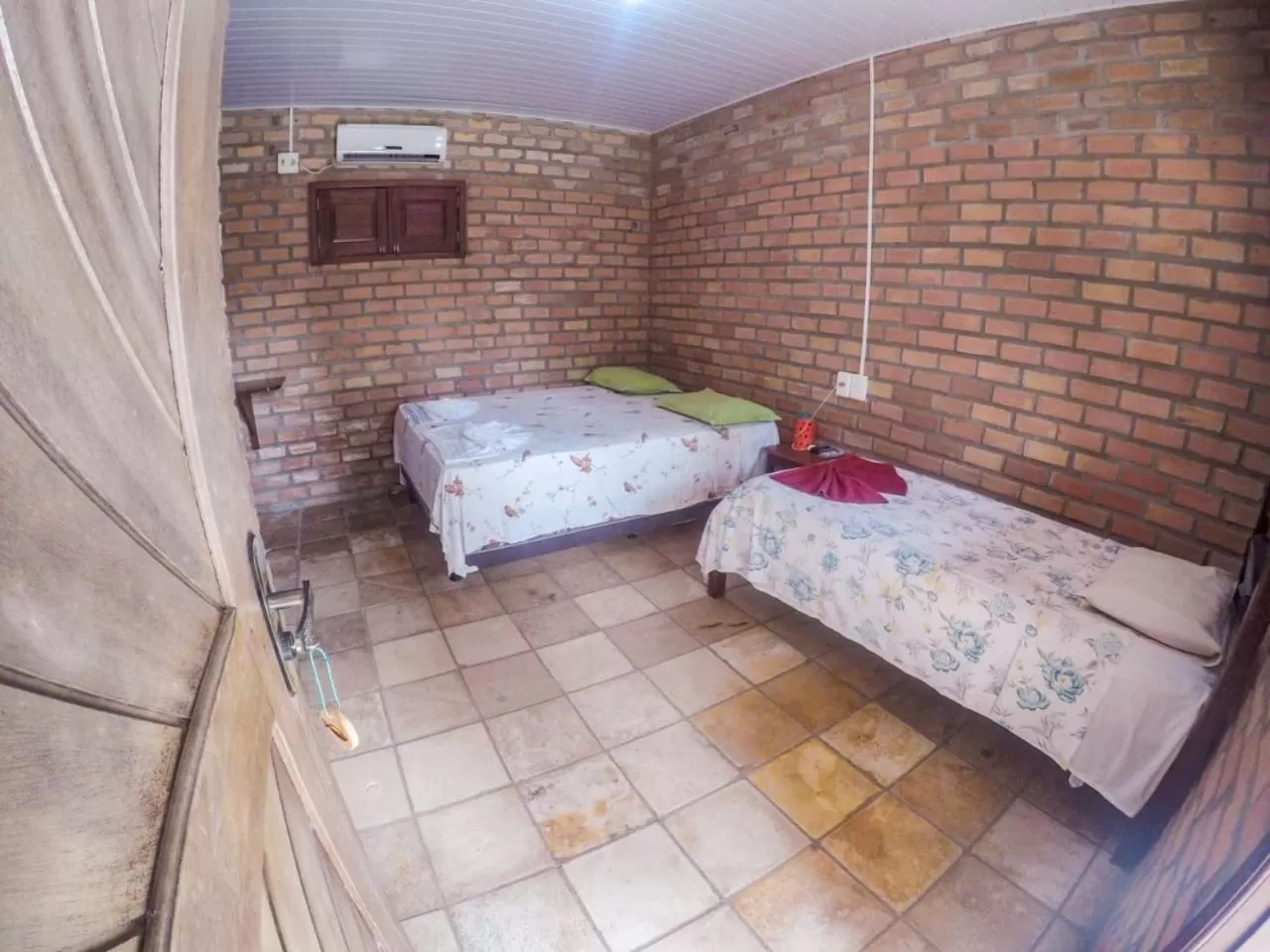 Bed in Pousada do Riacho