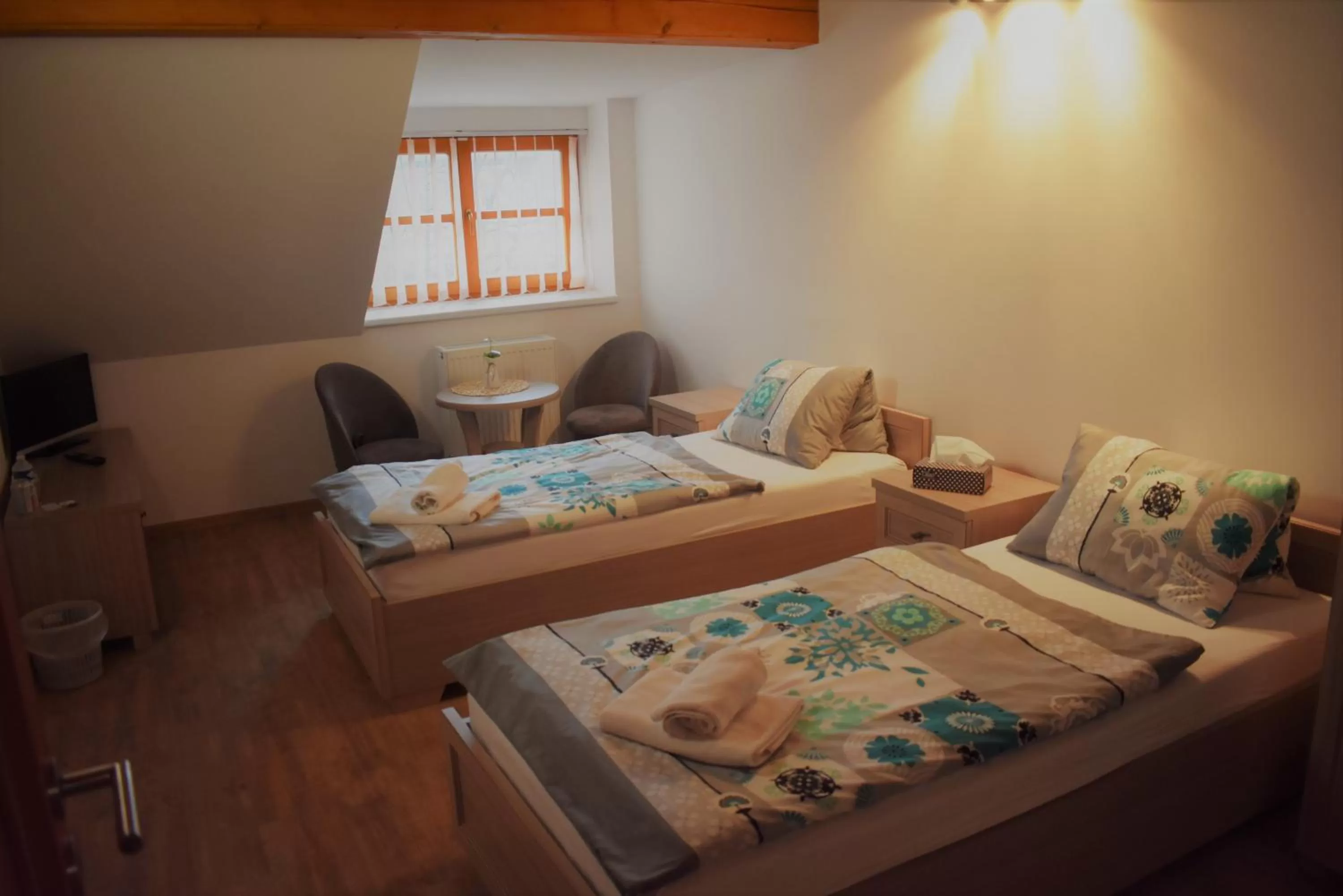 Bed in Motel Roubenka