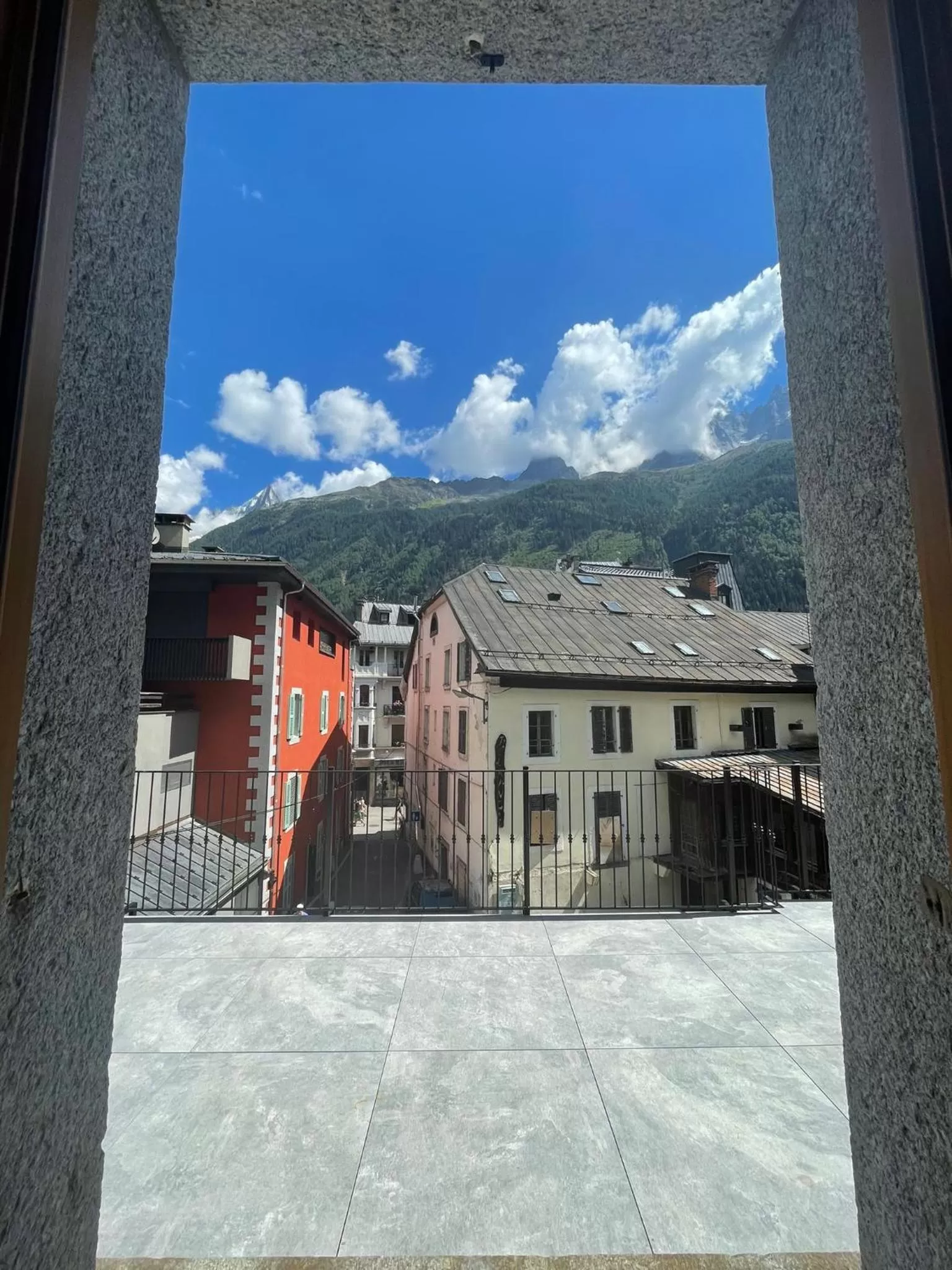 Mountain view in Hotel La Verticale