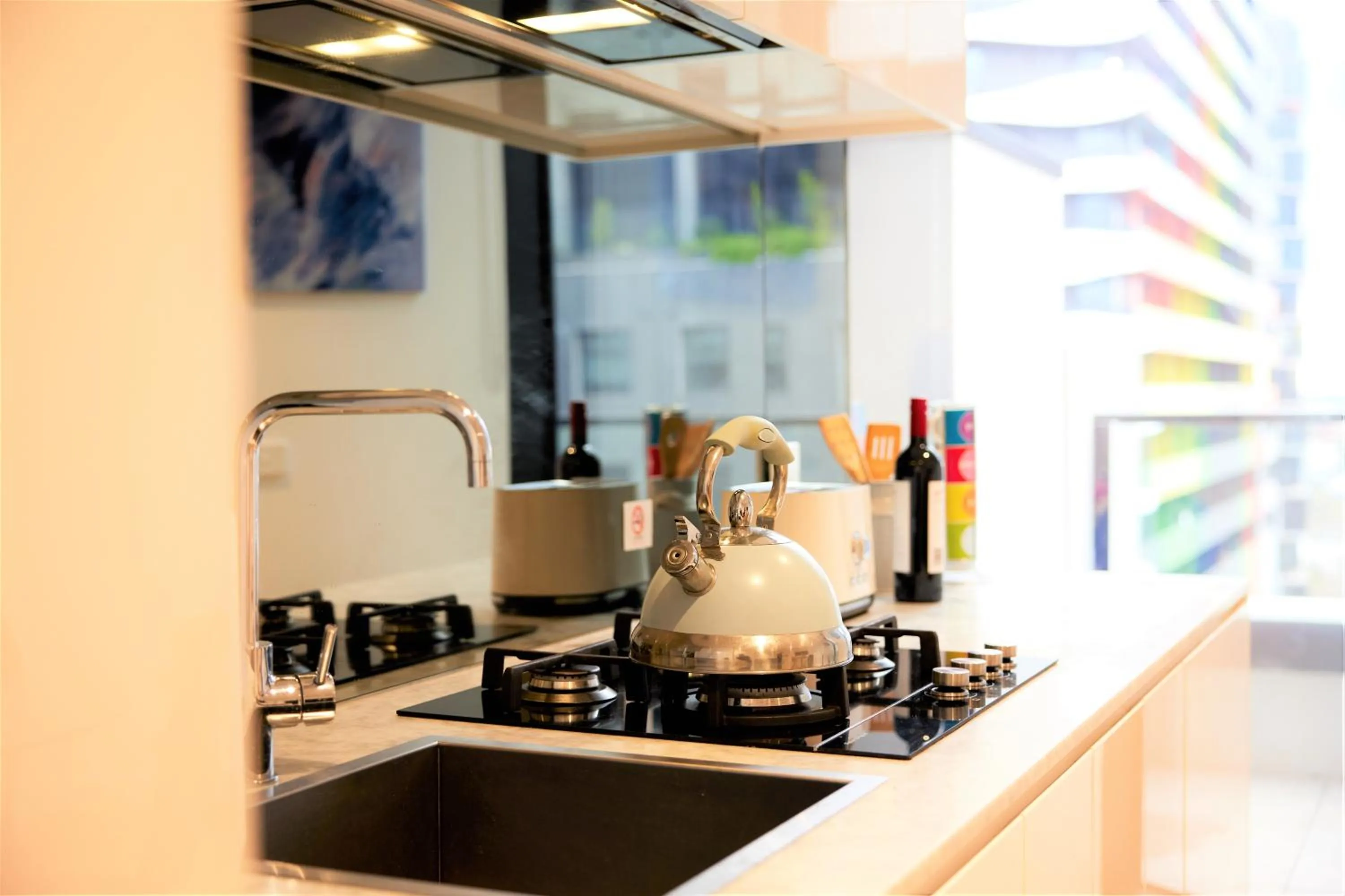 Kitchen or kitchenette in Arrow on Swanston