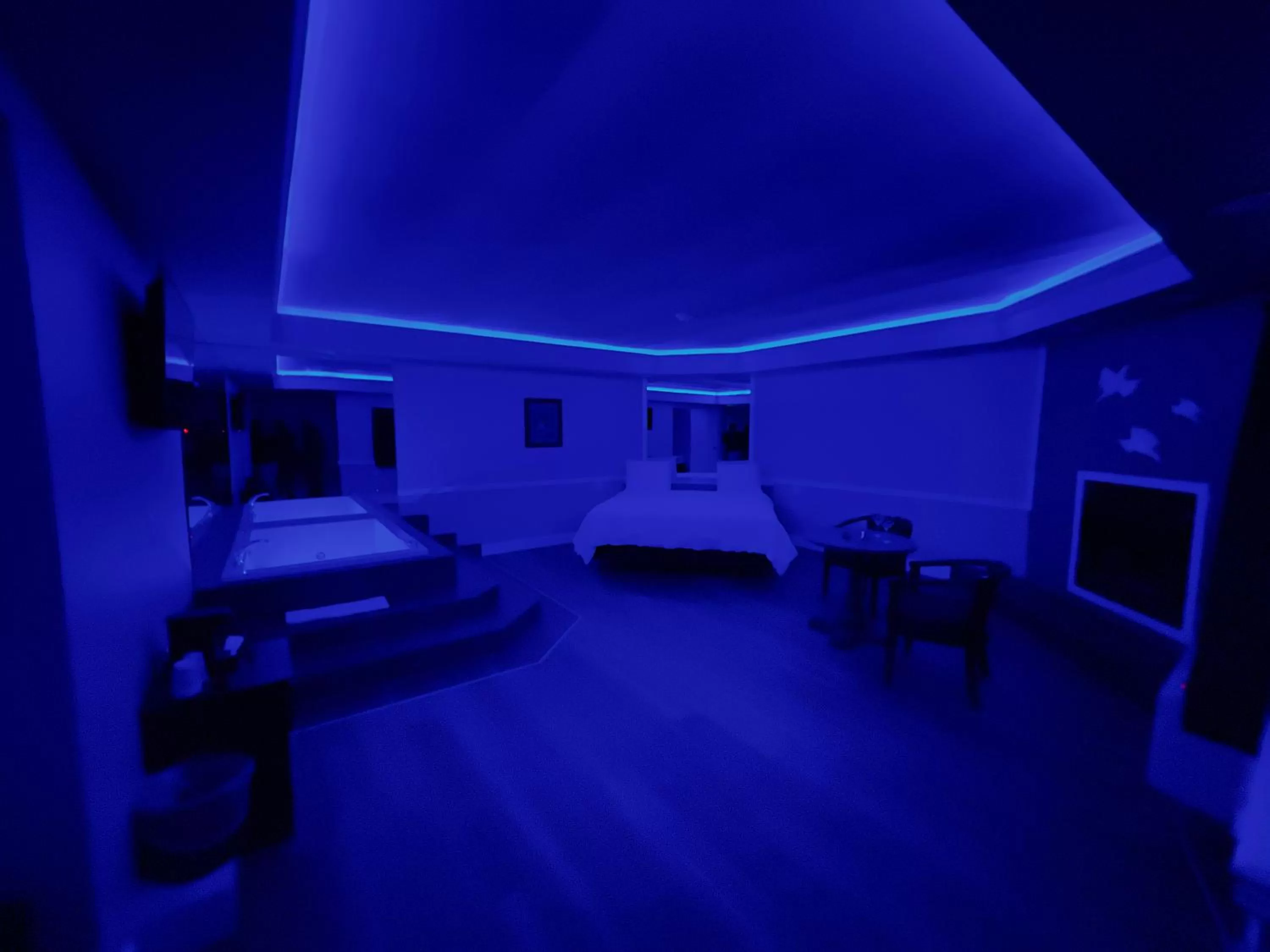 Photo of the whole room, Bed in Inn of the Dove - Romantic Luxury Suites with Jacuzzi & Seasonal Fireplace at Harrisburg-Hershey-Philadelphia, PA