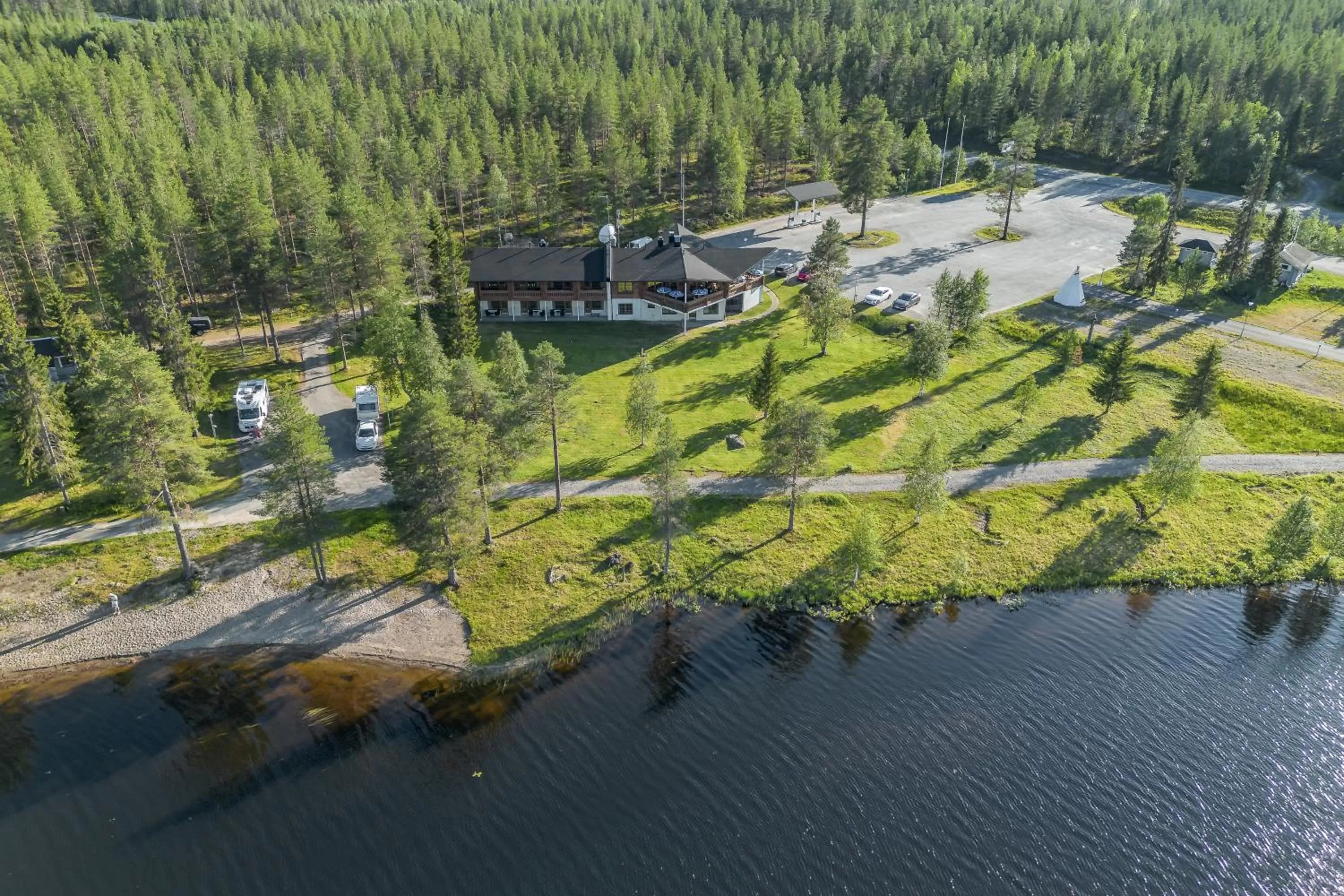 Bird's-eye View in Hotel Kuusamon Portti