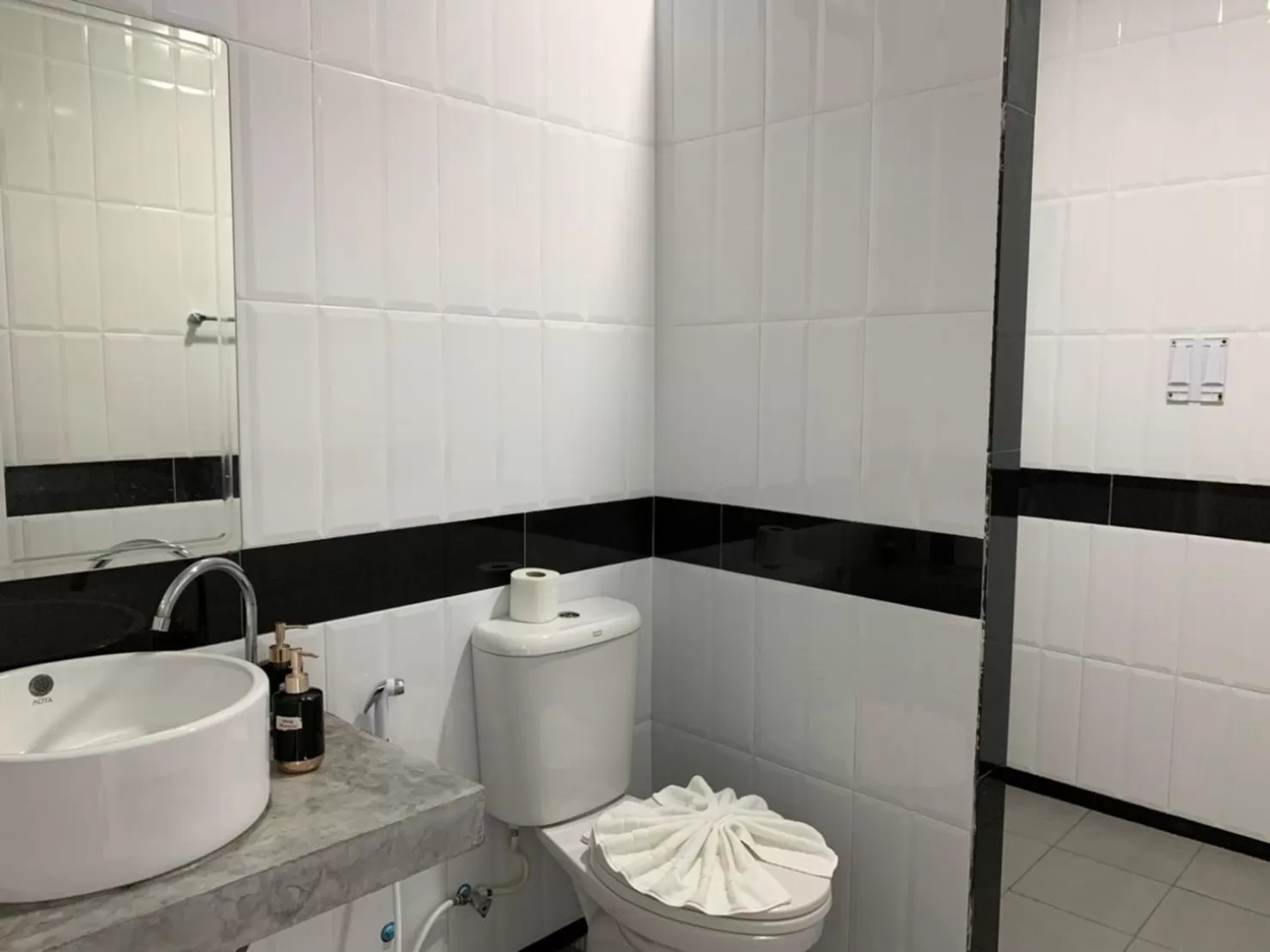 Bathroom in Momda Resort @Ranong