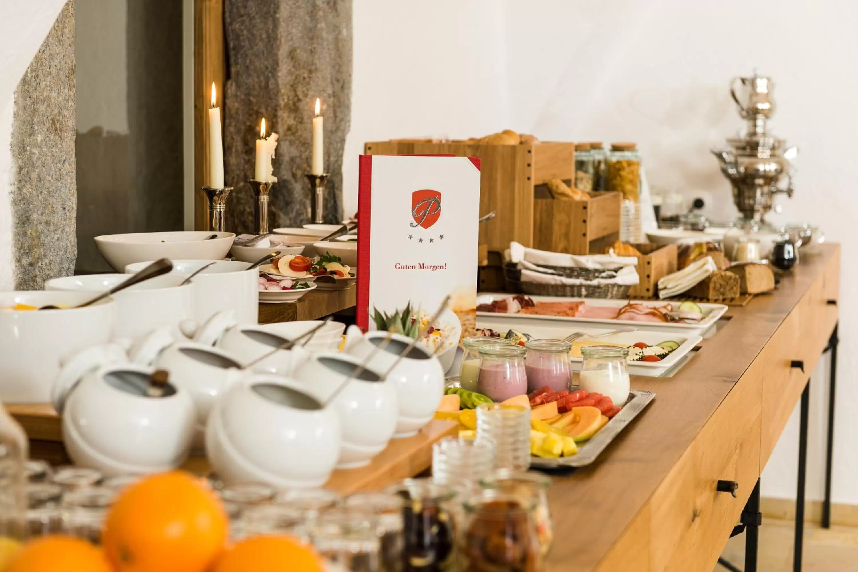 Buffet breakfast in Schloss Prielau Hotel & Restaurants