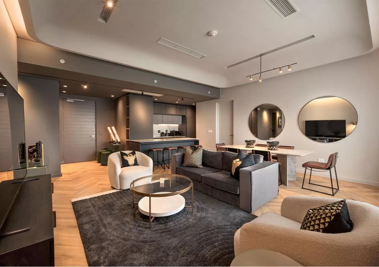 Living room in The Rockefeller Hotel by NEWMARK