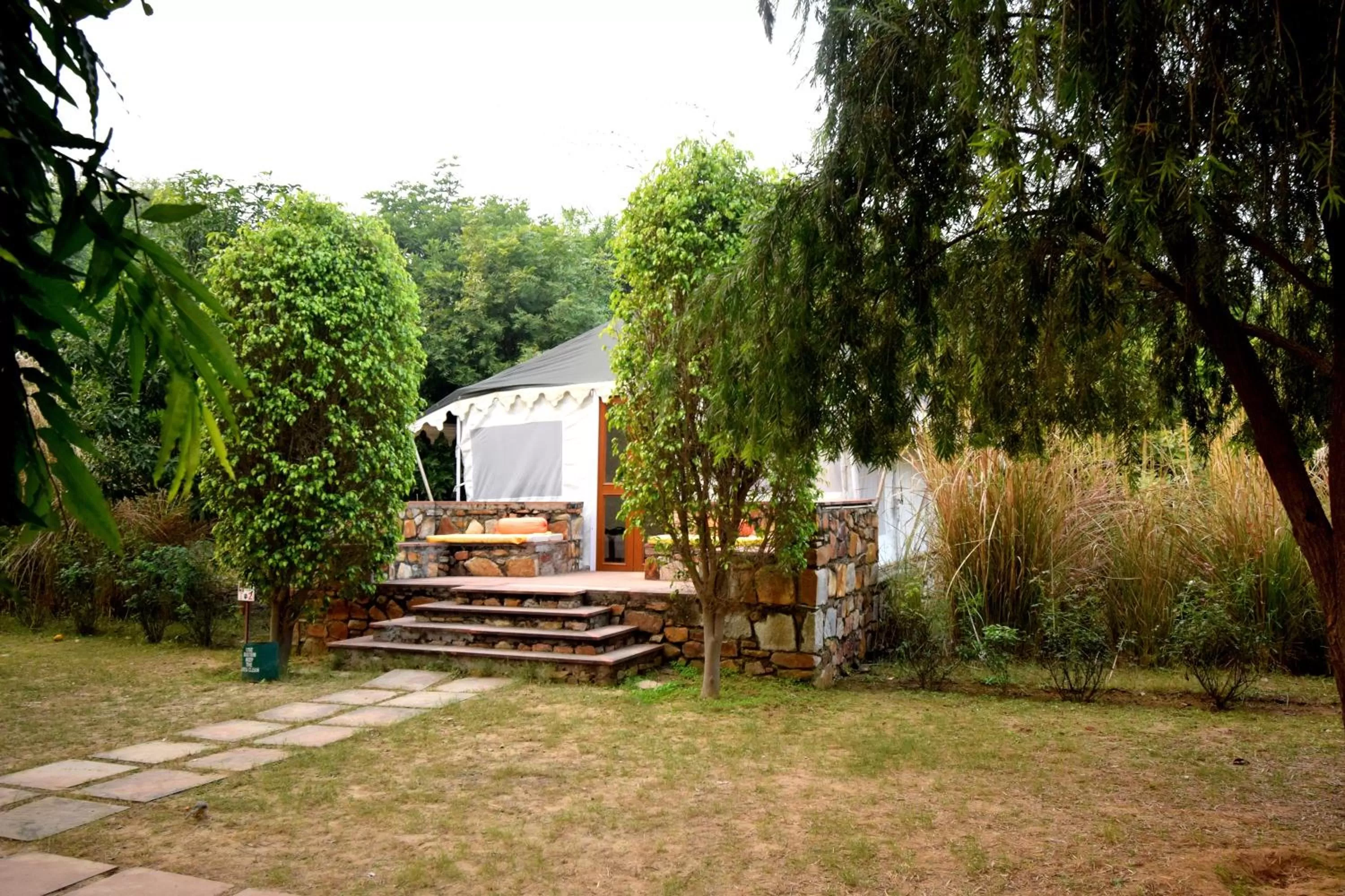 Garden in Sultan Bagh Resort by The Sky Imperial