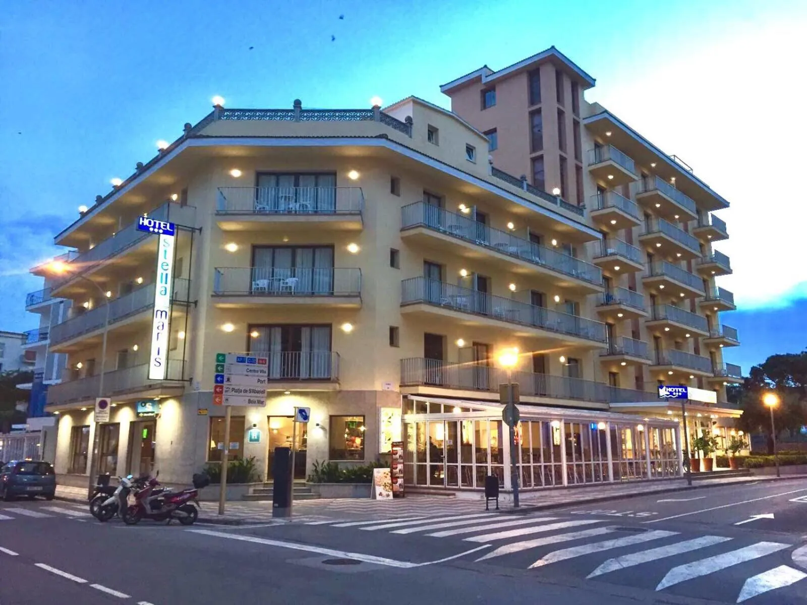 Property building in Hotel Stella Maris