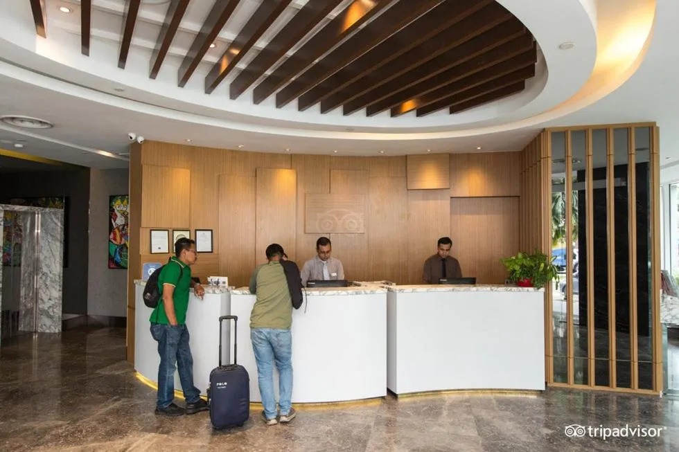 Lobby or reception in WP Hotel