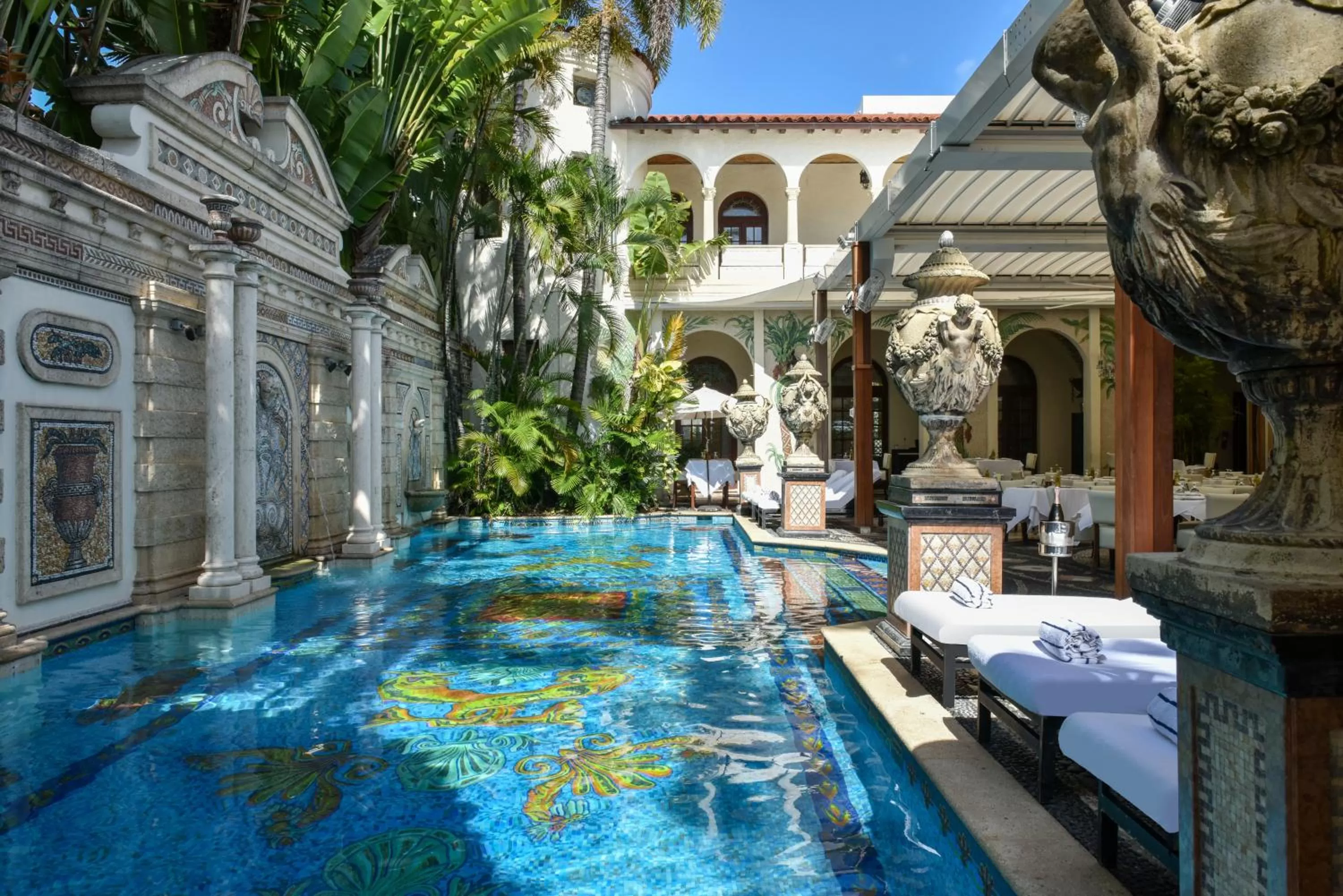 Pool view in The Villa Casa Casuarina
