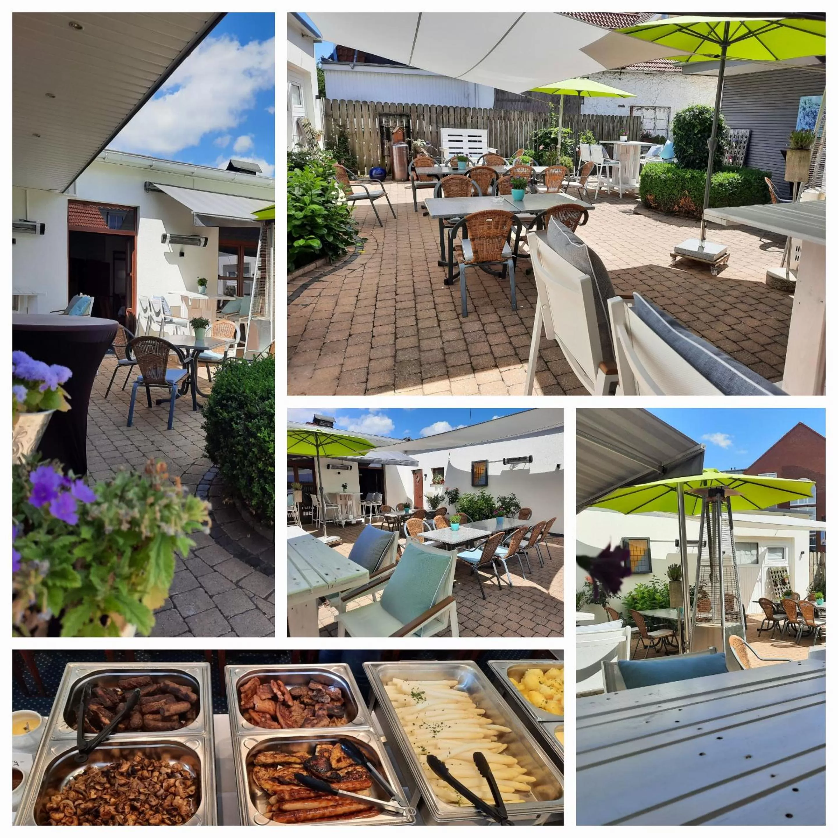 Balcony/Terrace in Hotel Schlömer