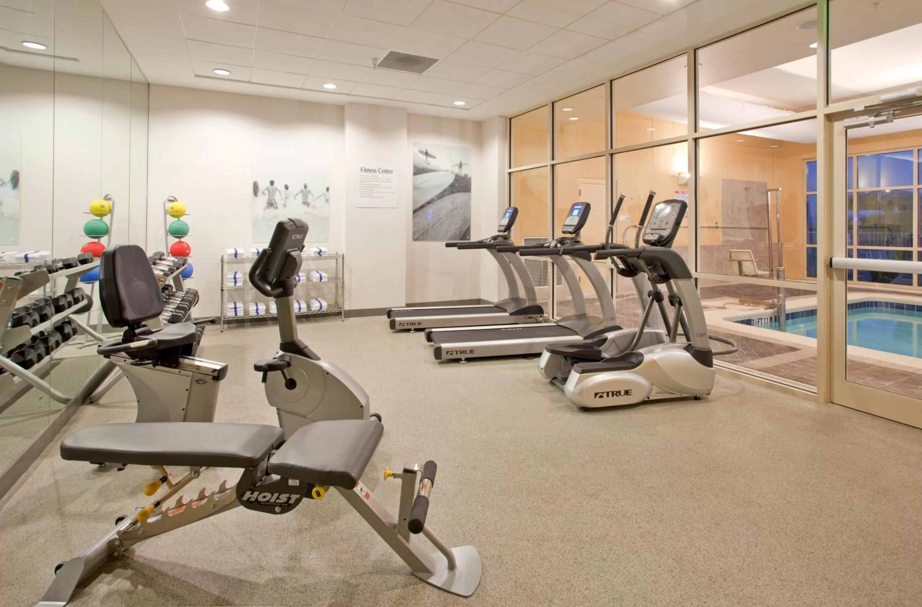Fitness centre/facilities in Holiday Inn Resort Fort Walton Beach by IHG