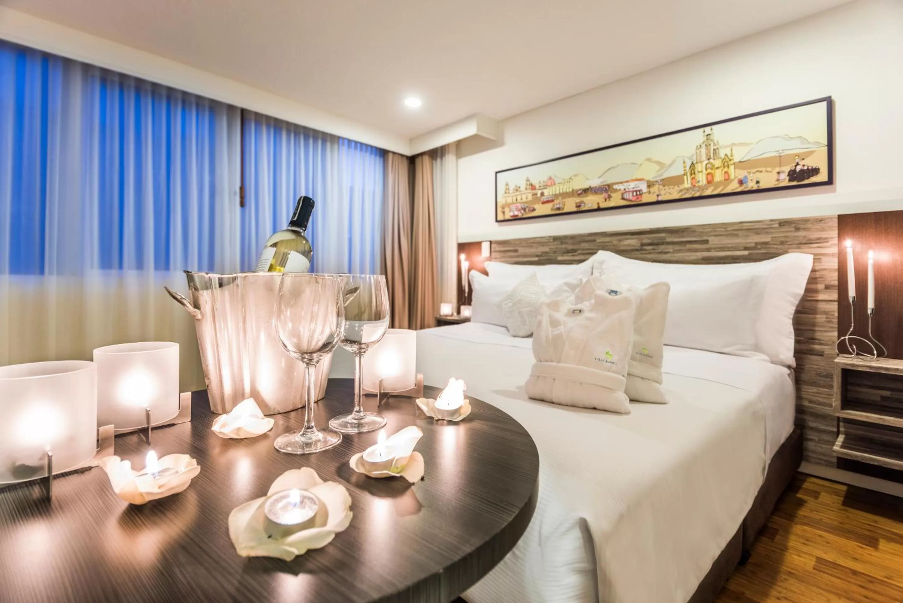 Decorative detail, Bed in Hotel Vilar América