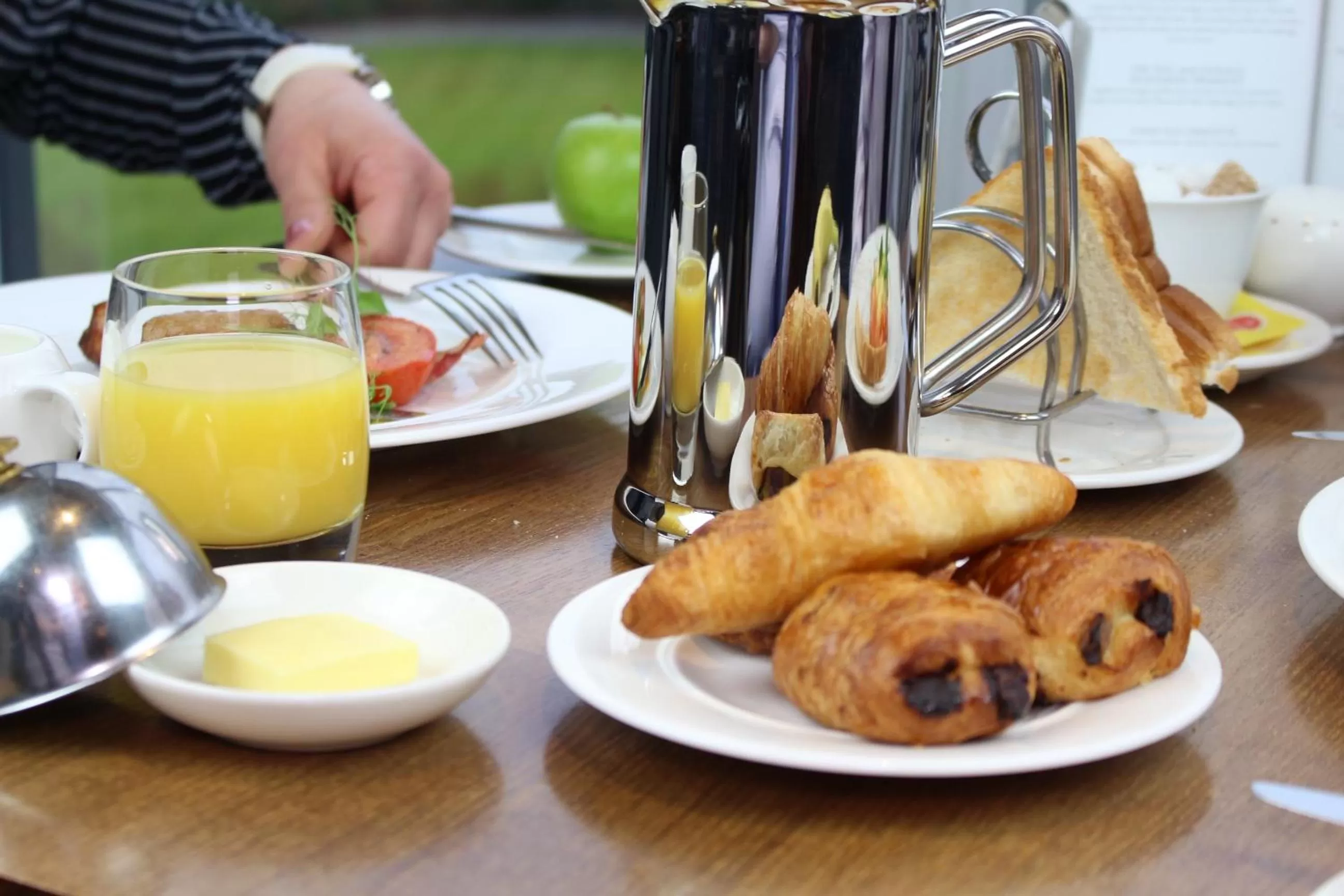 Food and drinks in Lumley Castle Hotel