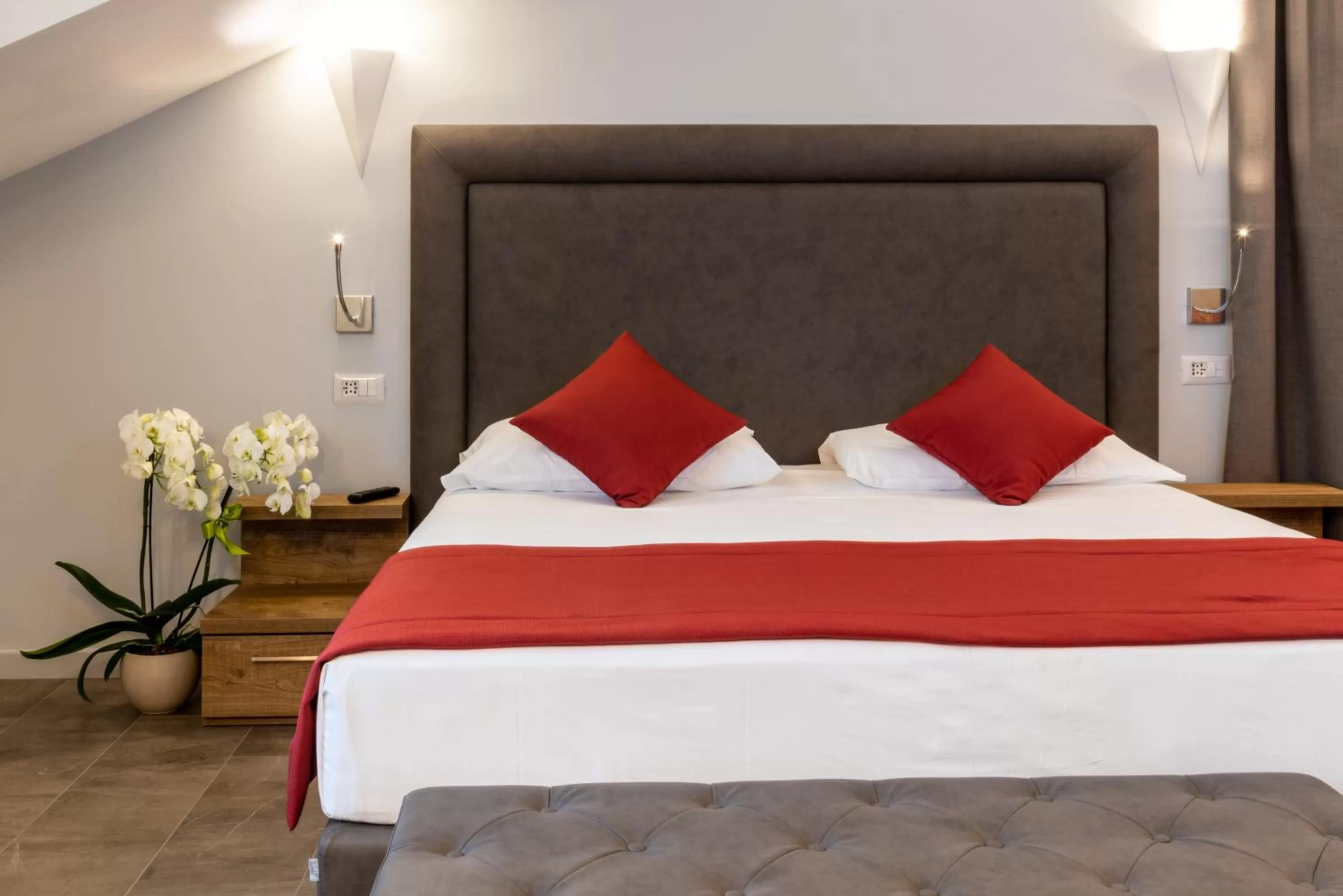 Bed in Hotel Ristorante La Quartina