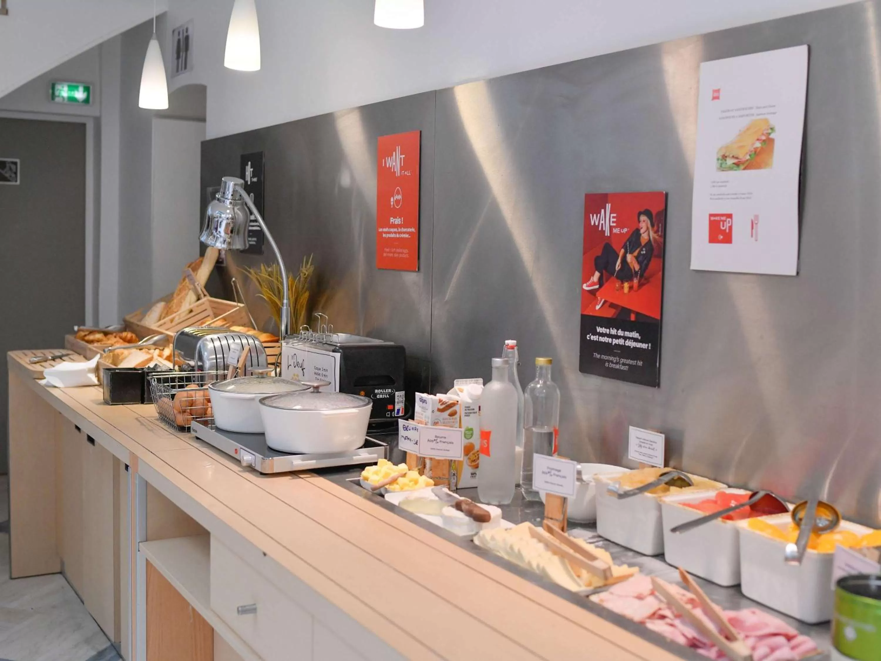 Breakfast in ibis Paris Opera La Fayette