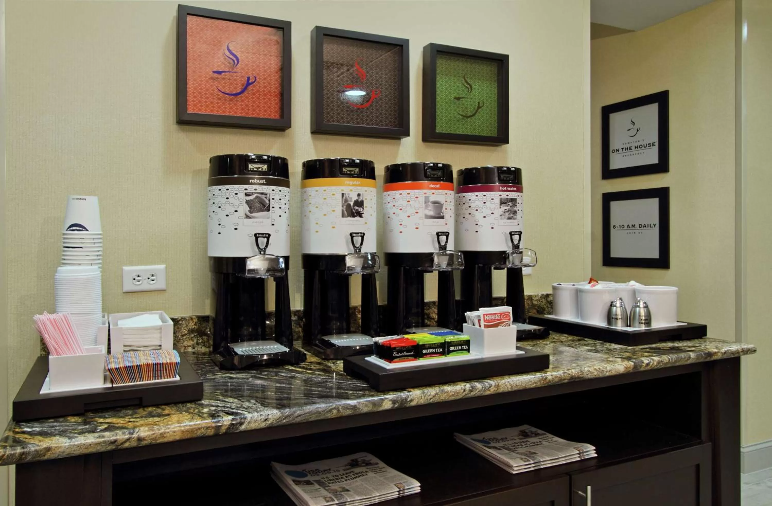 Dining area in Hampton Inn Richland/South Jackson