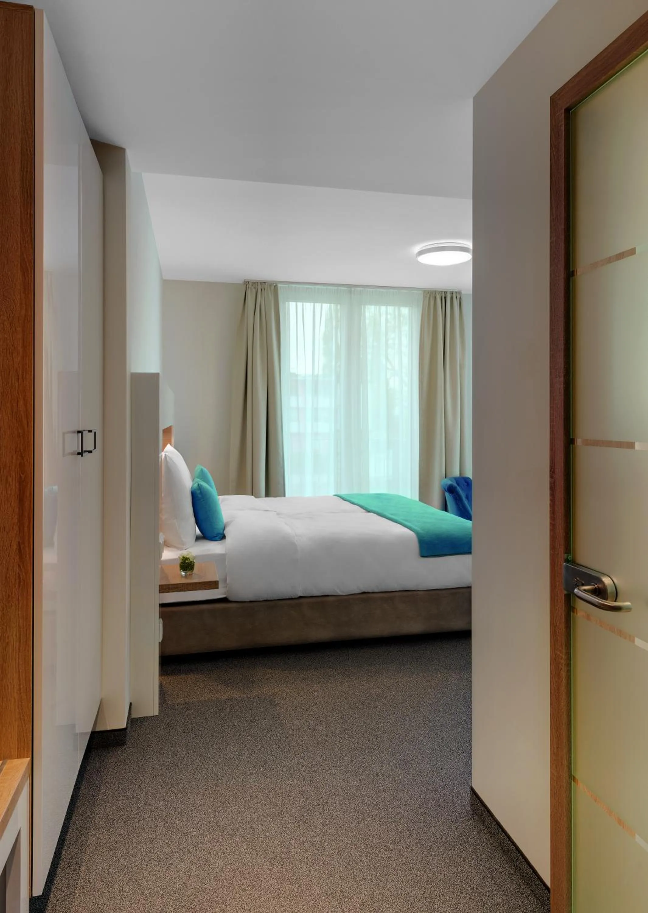 Bed in Hotel und Pension Seereich