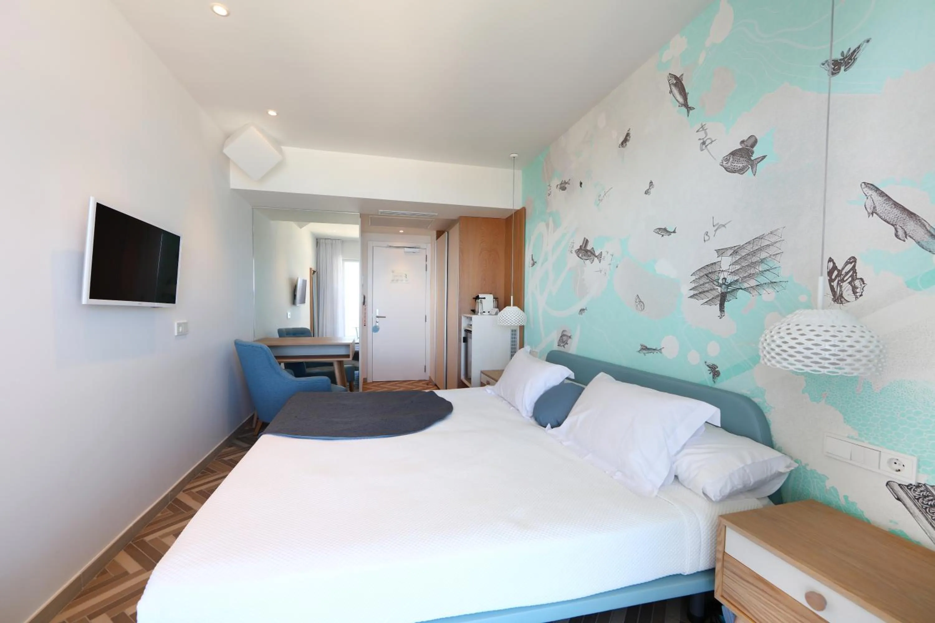 Photo of the whole room, Bed in Mar Azul Pur Estil Hotel & Spa - Adults only