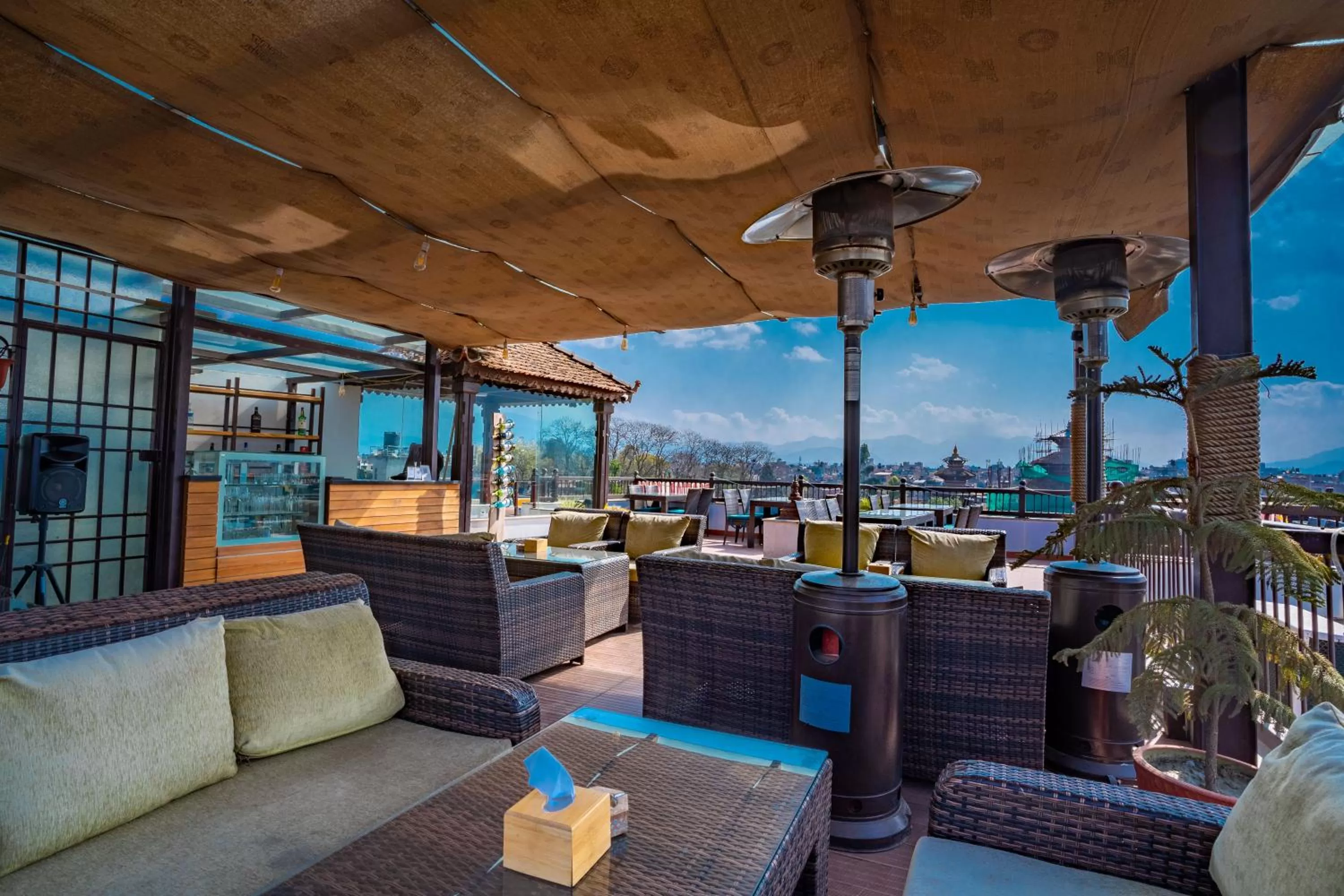 Patio in Pahan Chhen - Boutique Hotel