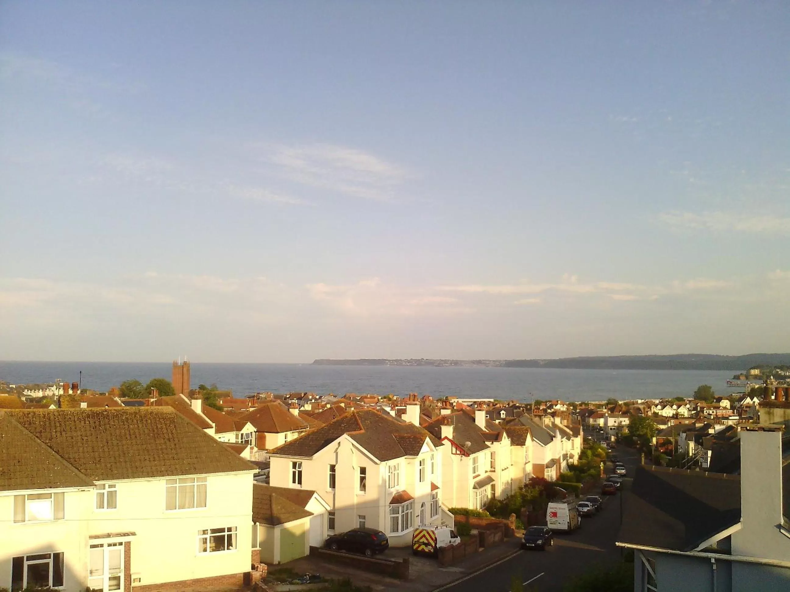 Sea view in Yew Tree House