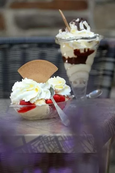 Food and drinks in ferme st martin