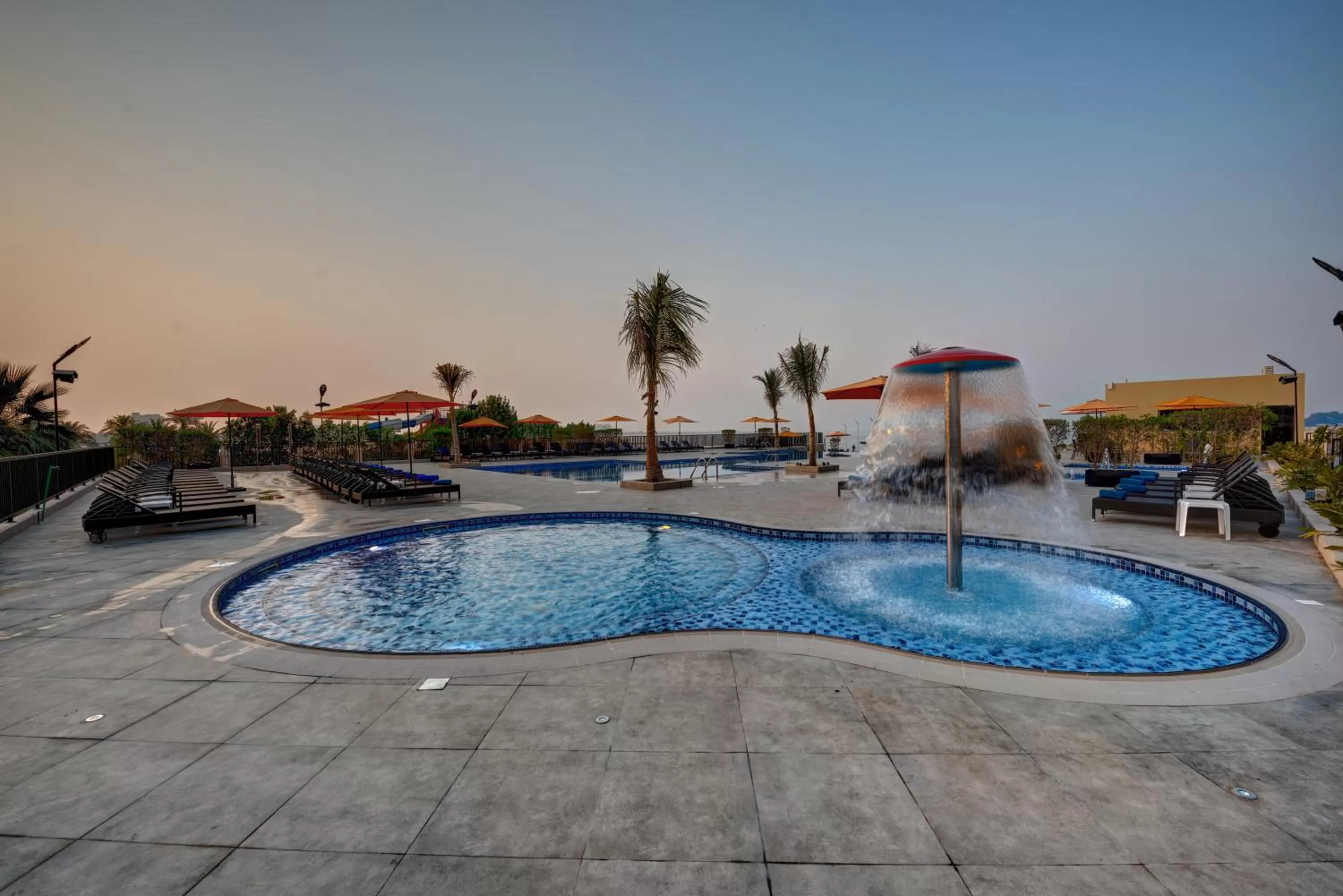 Swimming pool in City Stay Beach Hotel Apartments - Marjan Island