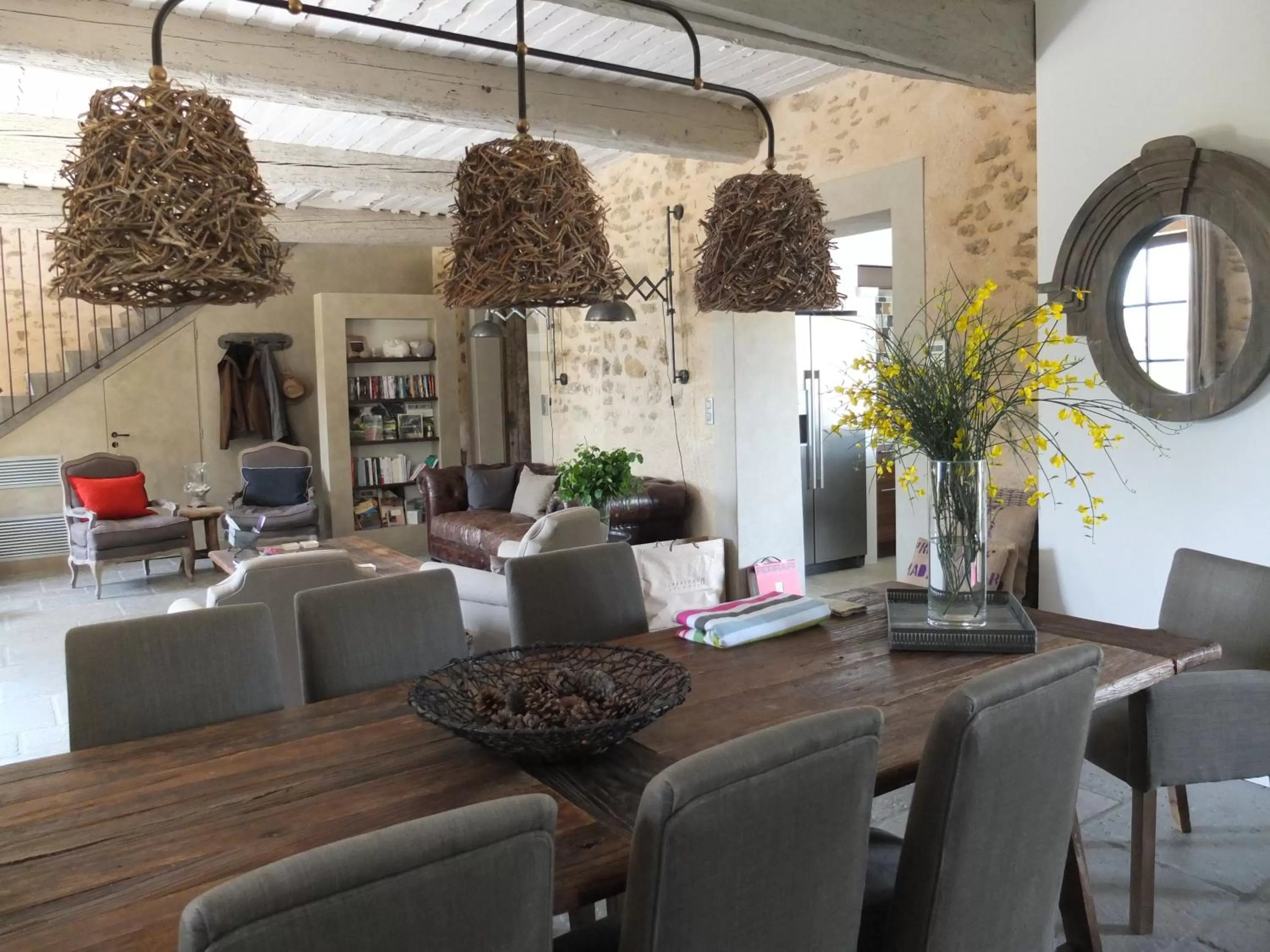 Dining area in La bergerie de Nano