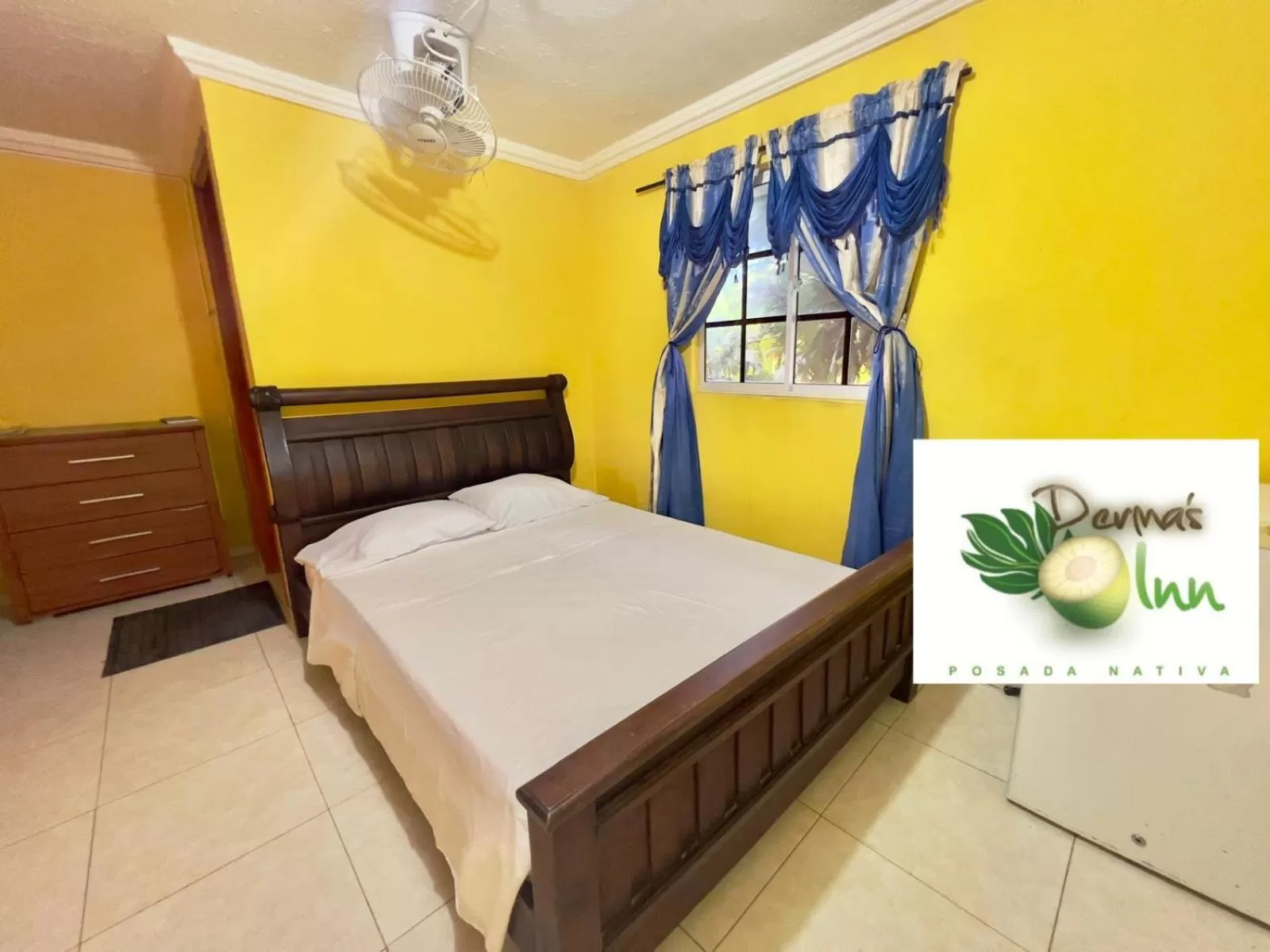 Bed in POSADA NATIVA DERMA´S INN