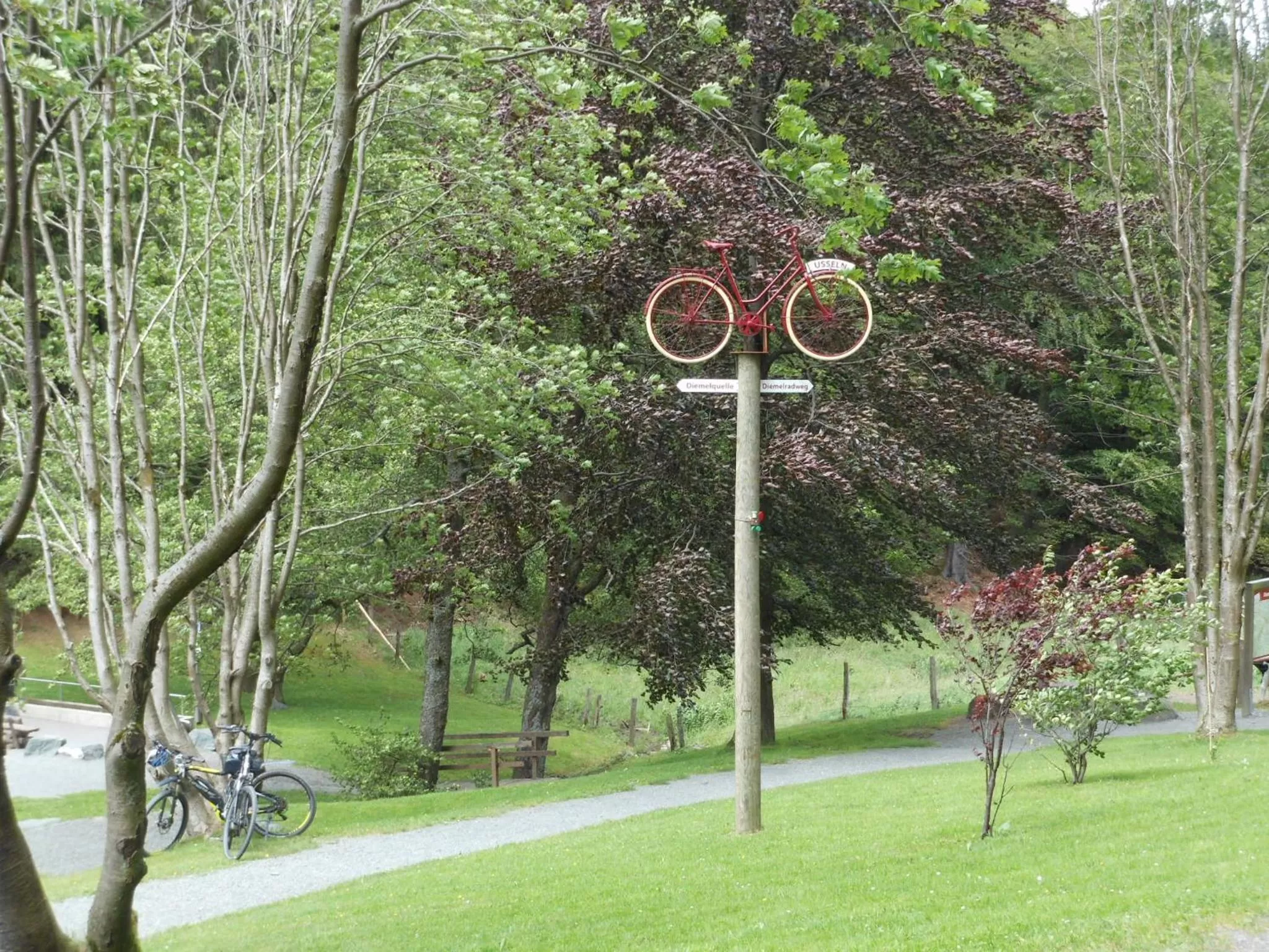 Cycling in Westfalenhof Garni