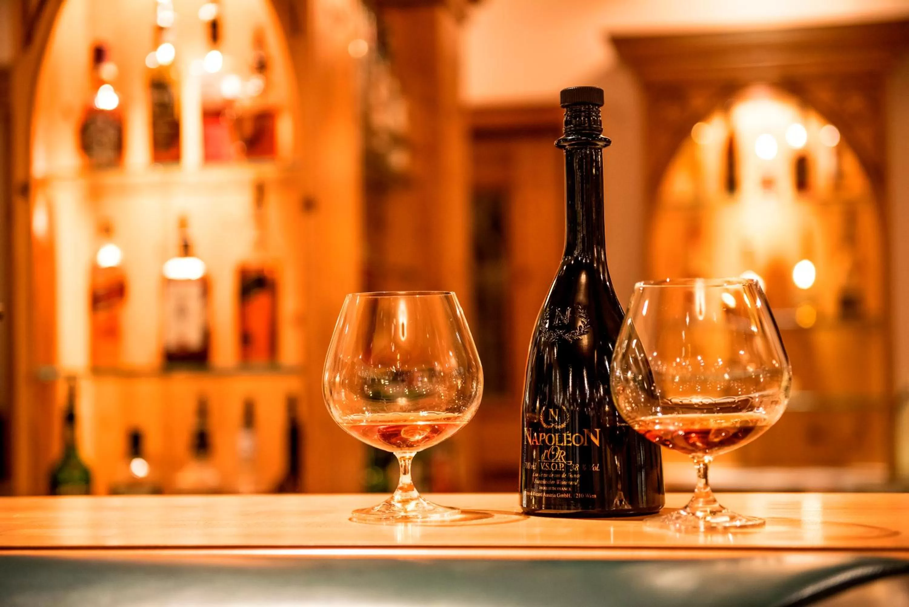 Alcoholic drinks in Hotel Vitalquelle Montafon