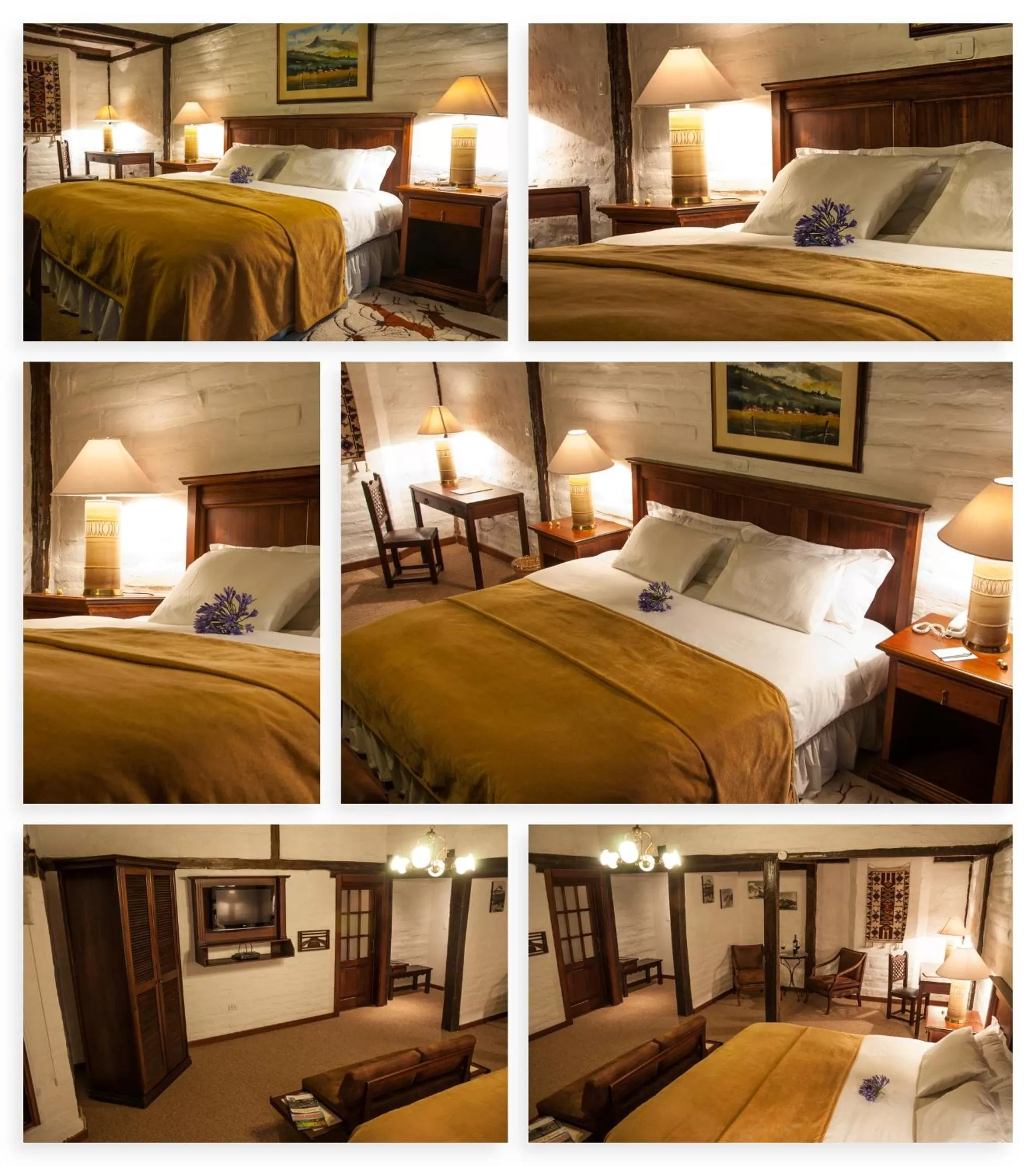 Bedroom, Bed in Hotel Hacienda Abraspungo