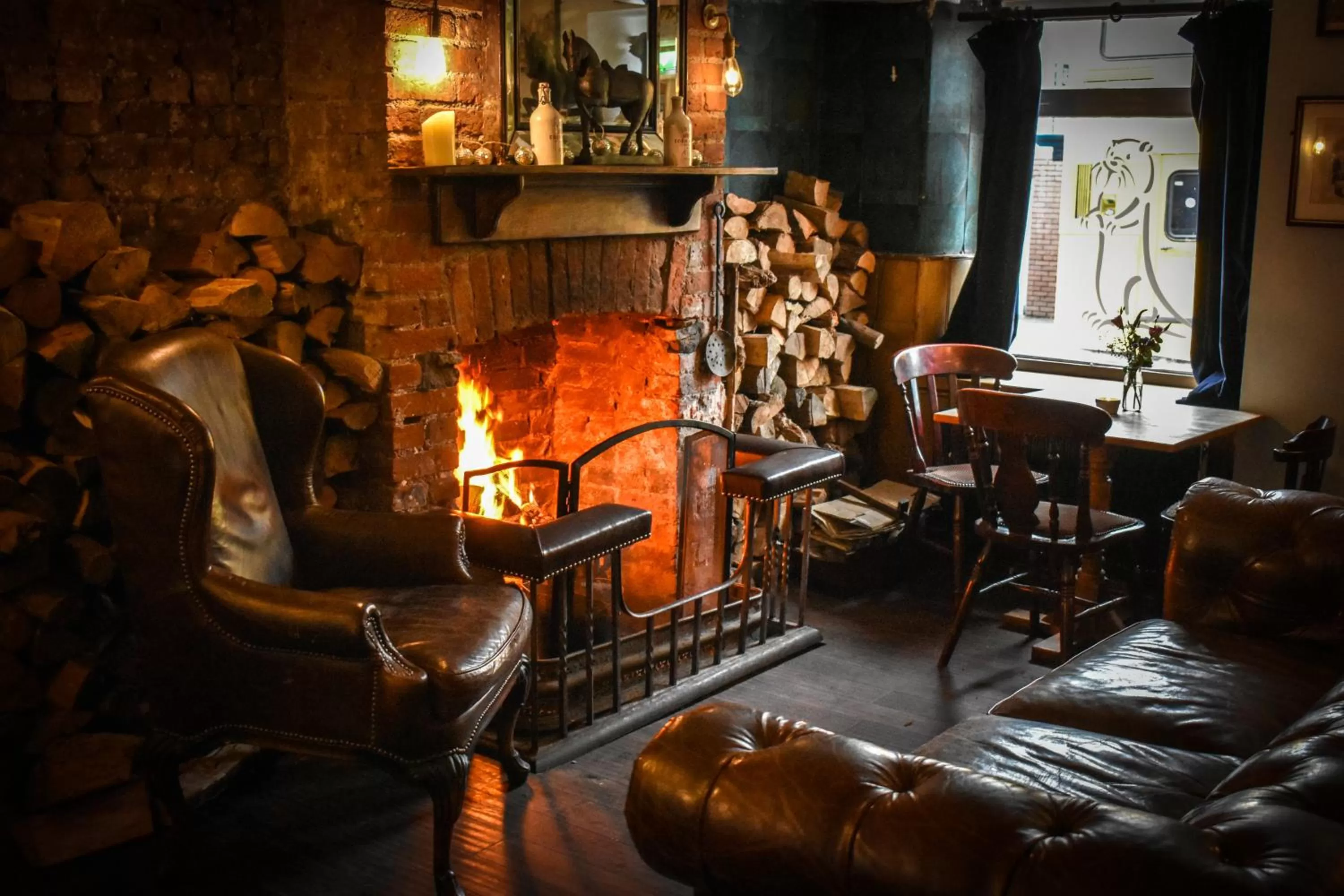 Lounge or bar in The Dark Horse Pub