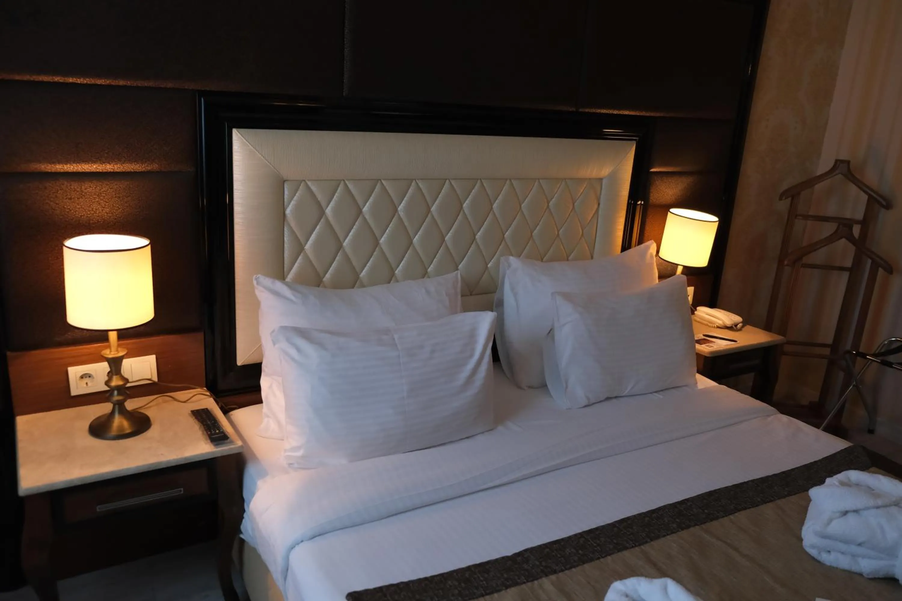 Bed in Asia City Hotel Istanbul