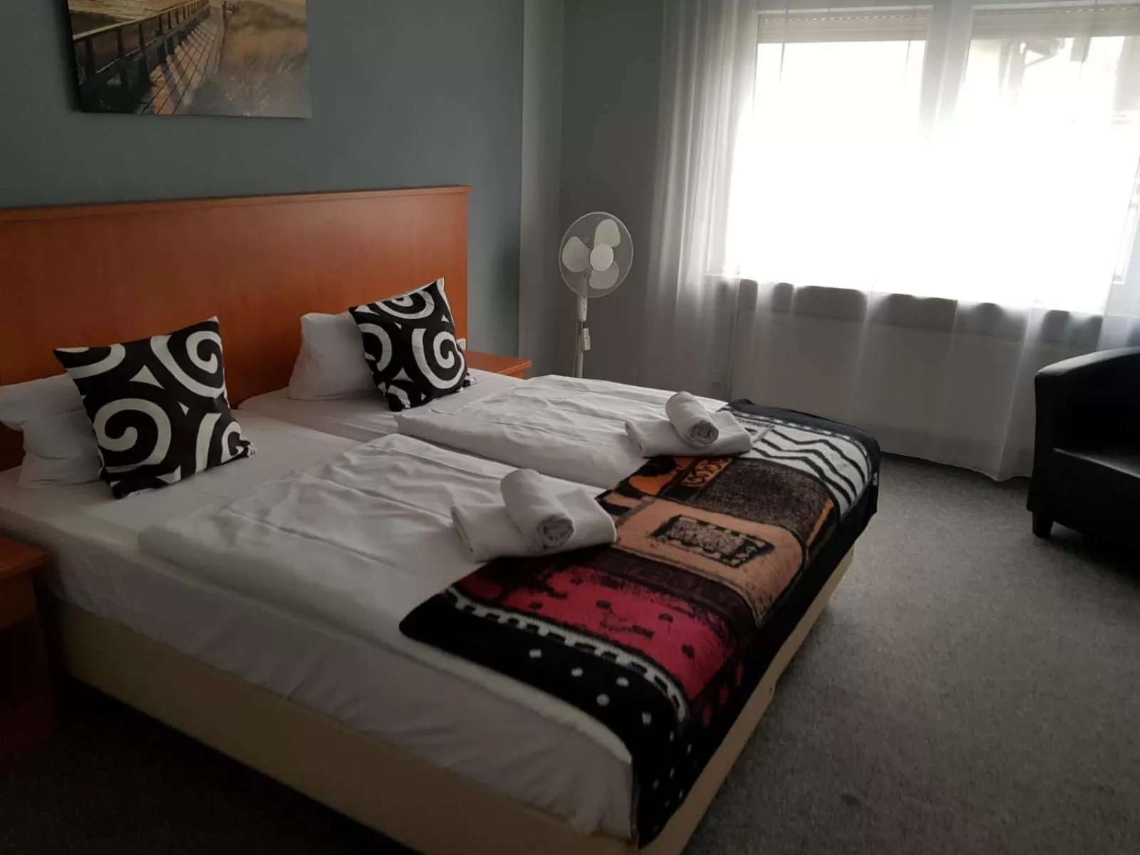 Bed in Hotel Royal Hanau