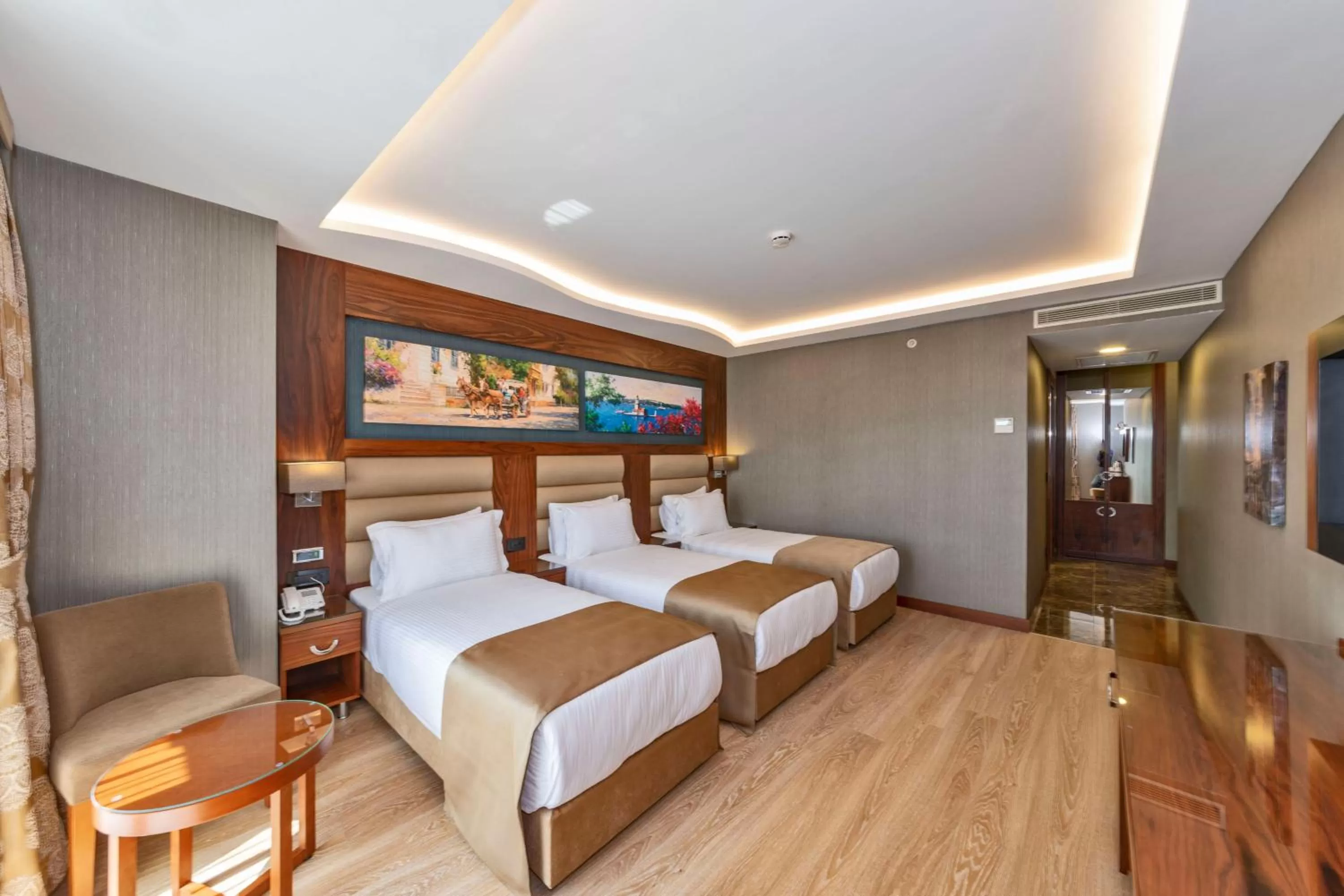 Bed in Piya Sport Hotel