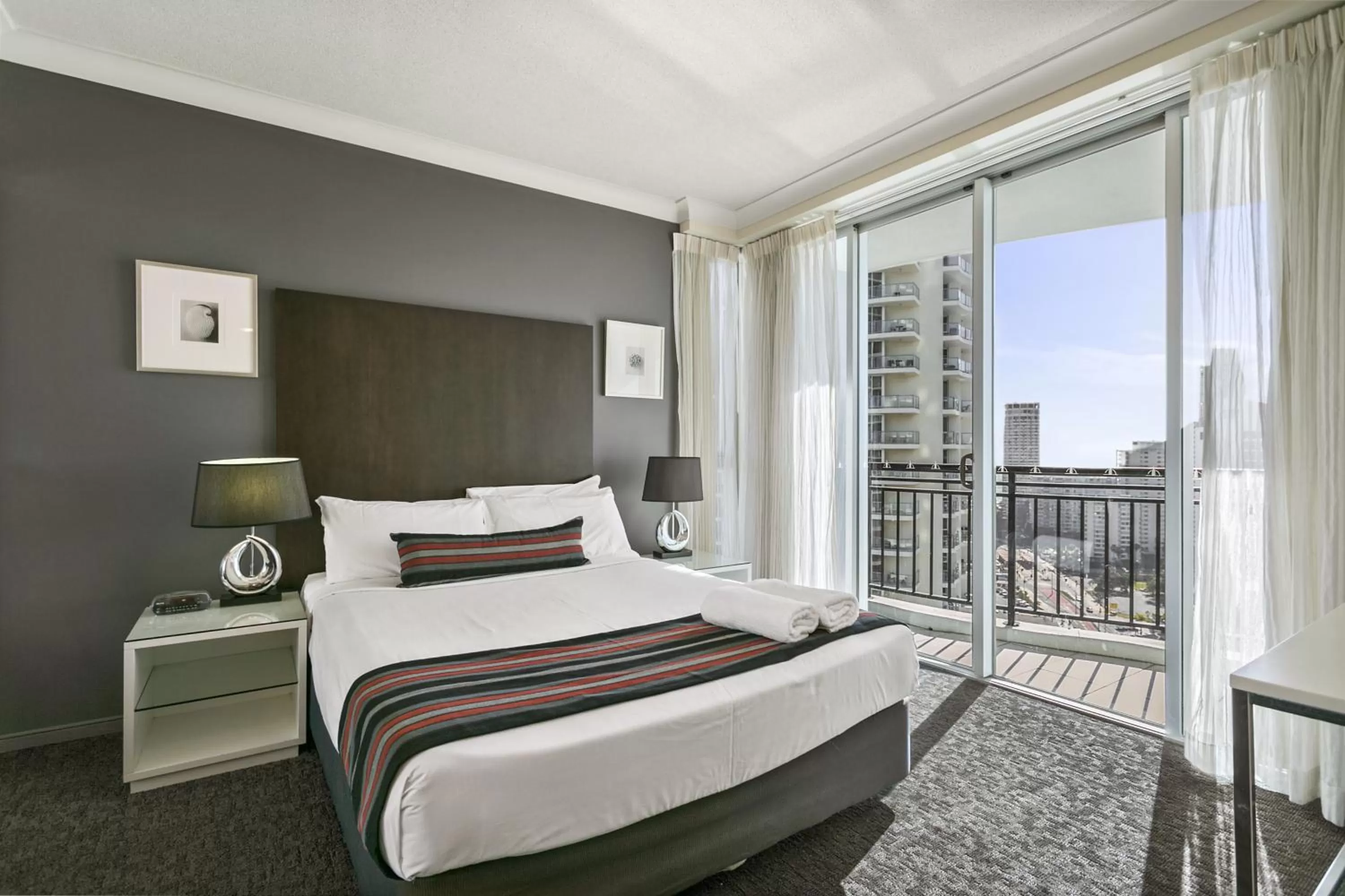 Bed in Mantra Towers of Chevron